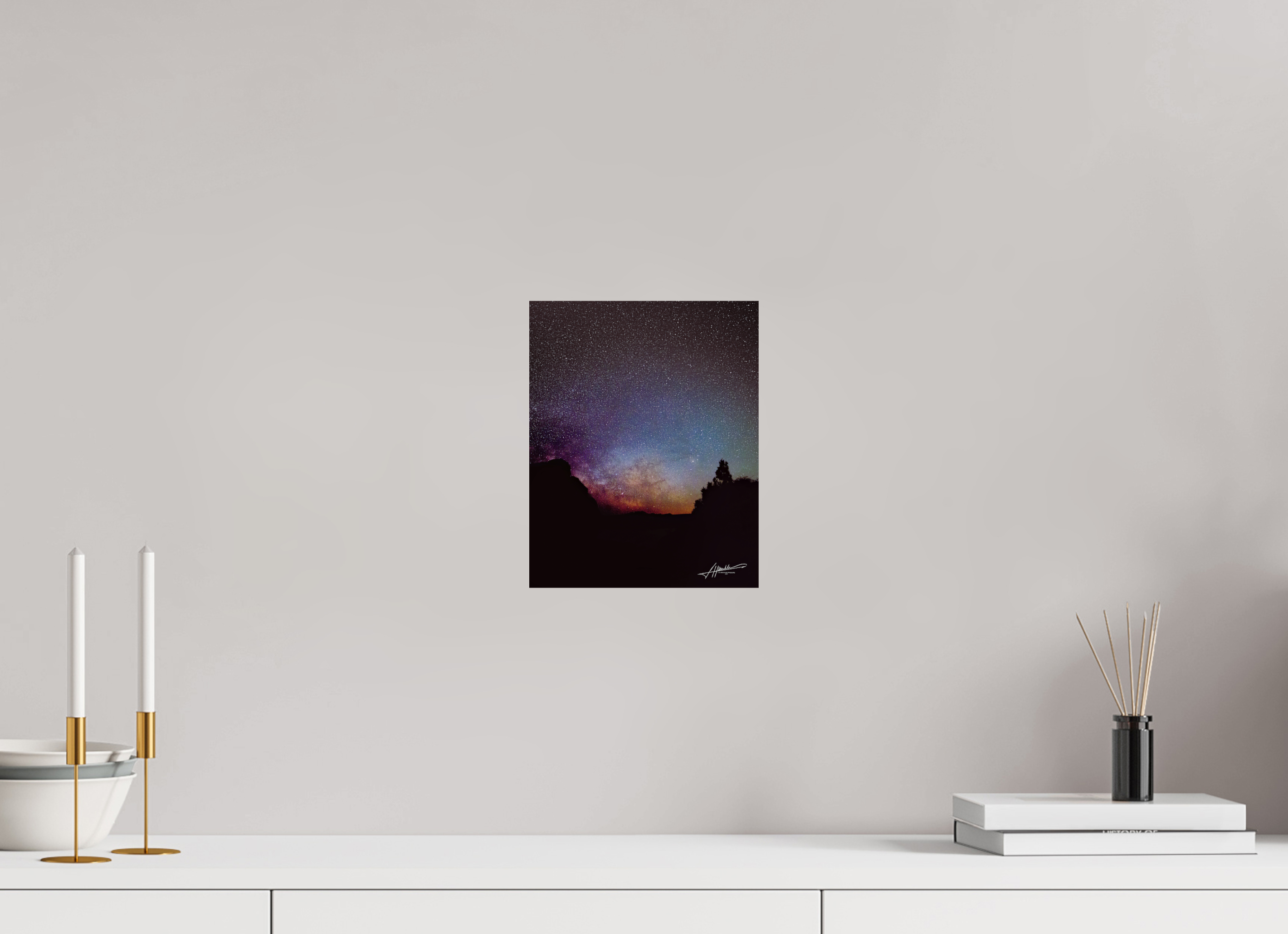 8 x 10″, Photo Print On Fujiflex High Gloss Eye of the Milky Way