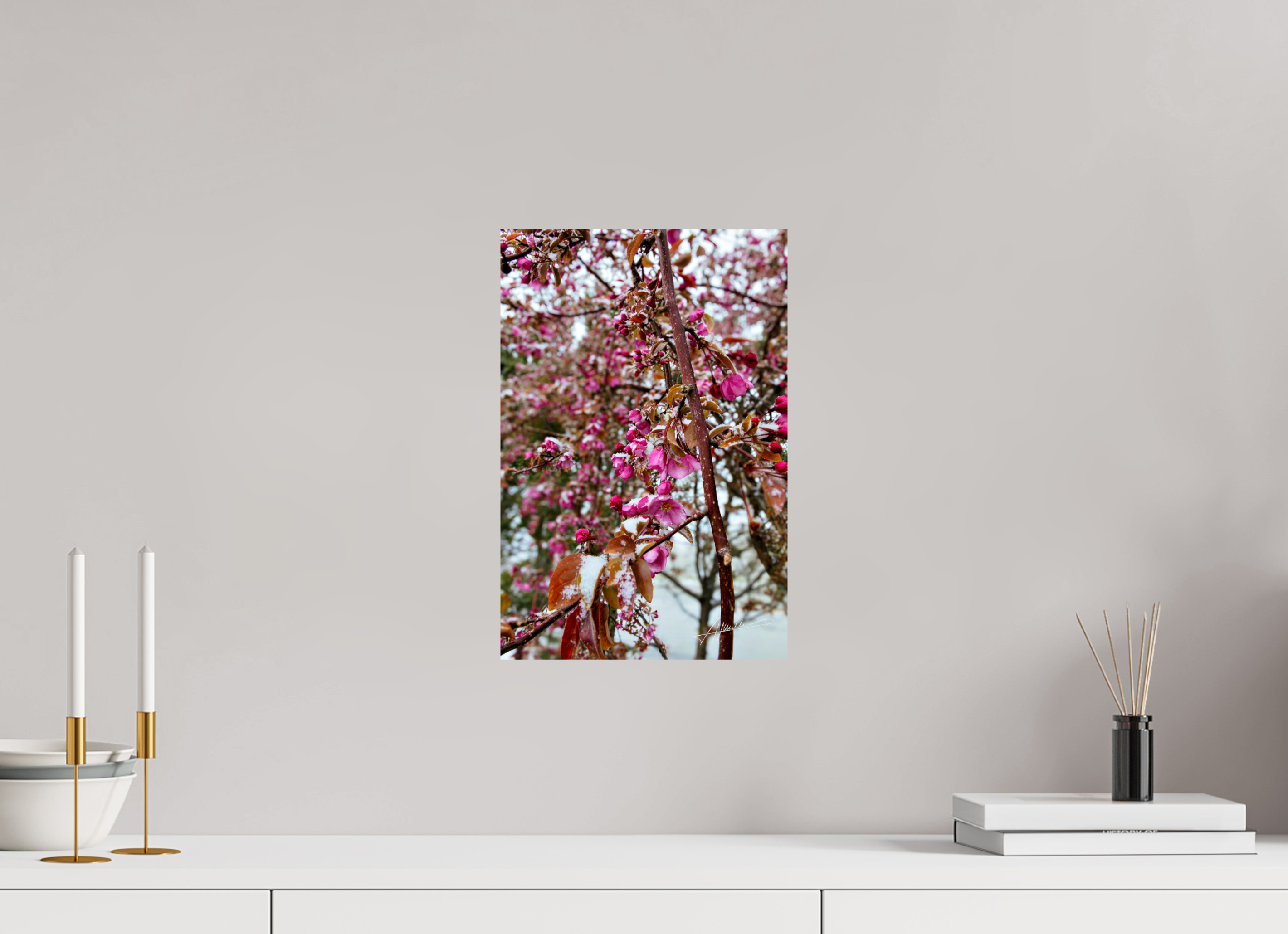 10 x 15″, Fine Art Print Late Spring Snow