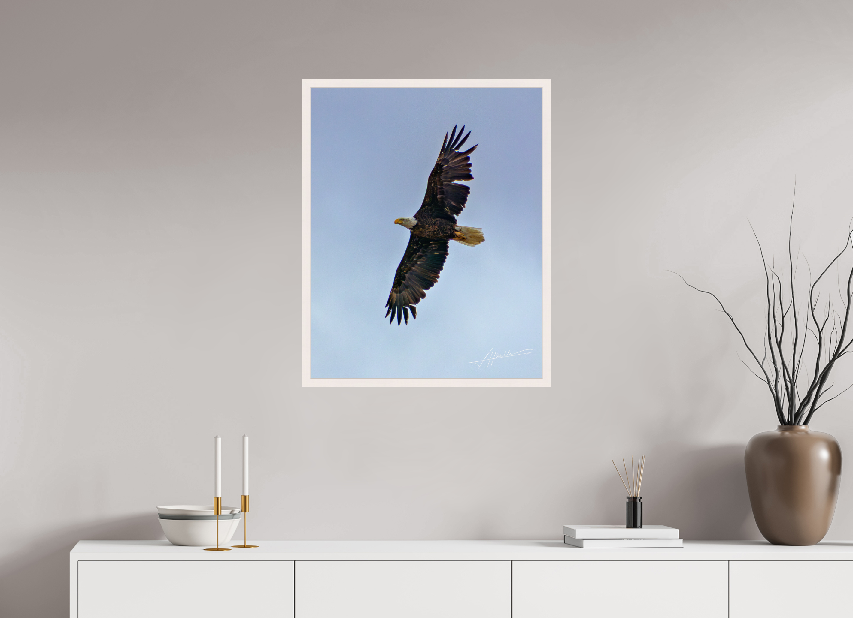24 x 30″, Gallery Frame Wings Spread