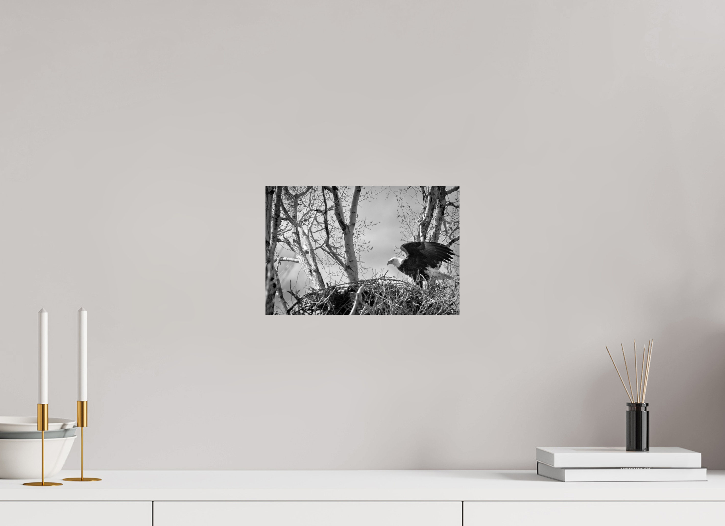 12 x 8″, Photo Print On Ilford Baryta Paper The Eagles Nest