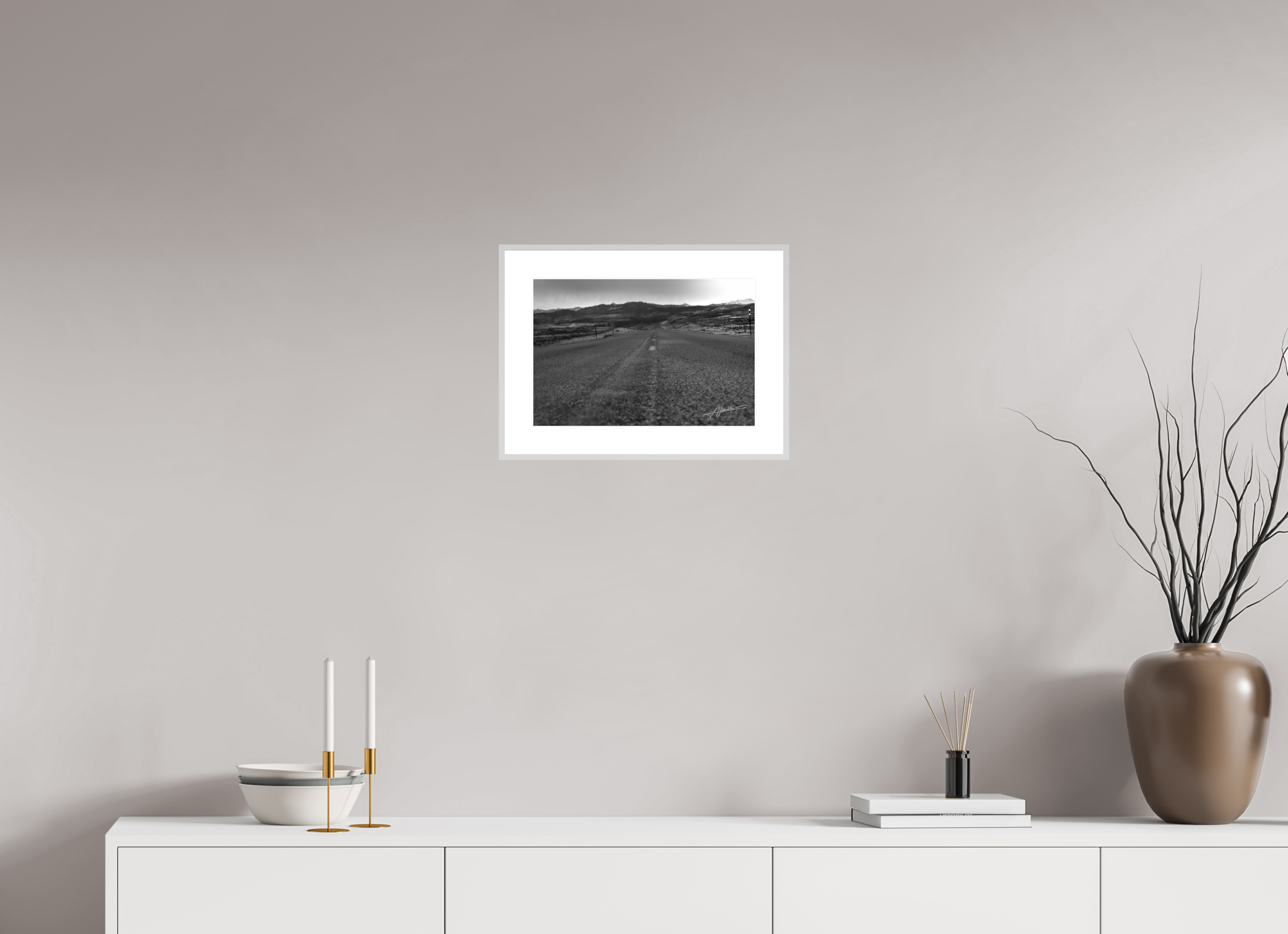 15 x 10″, Changeable Magnetic Frame Highway to the Storm