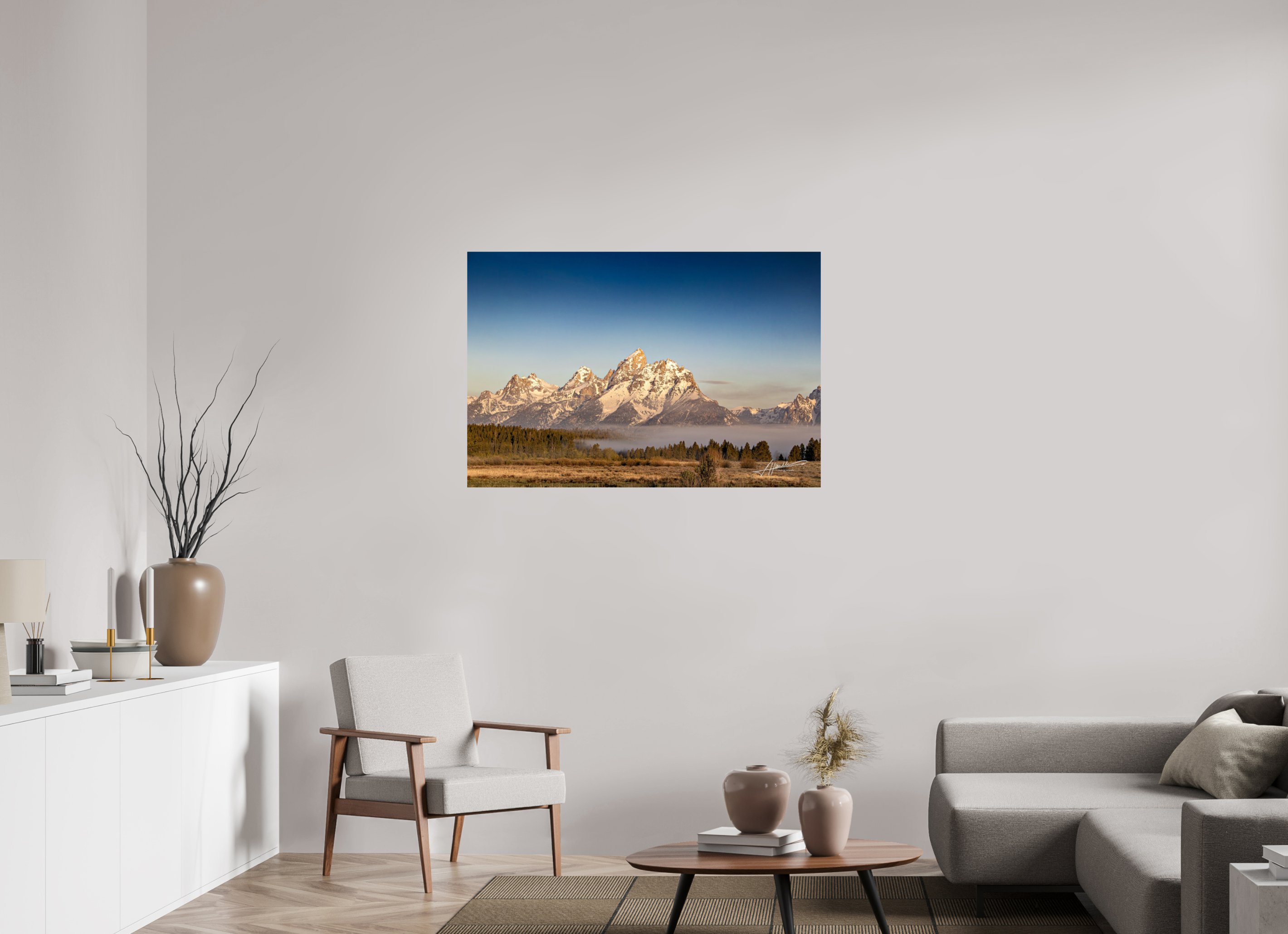 45 x 30″, Fine Art Dibond Above the Fog