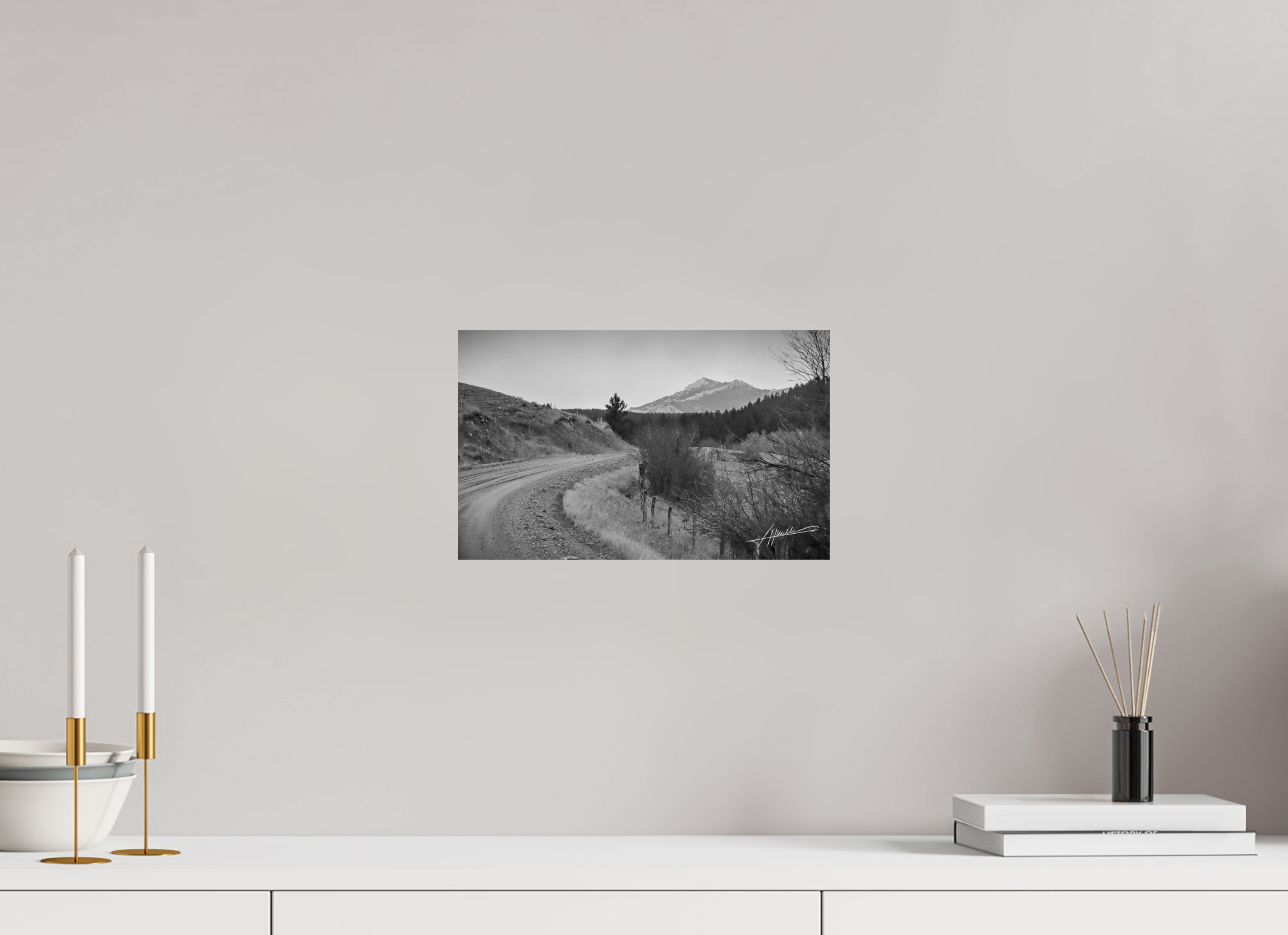 13 x 8″, Photo Print On Ilford Baryta Paper The Road to Adventure