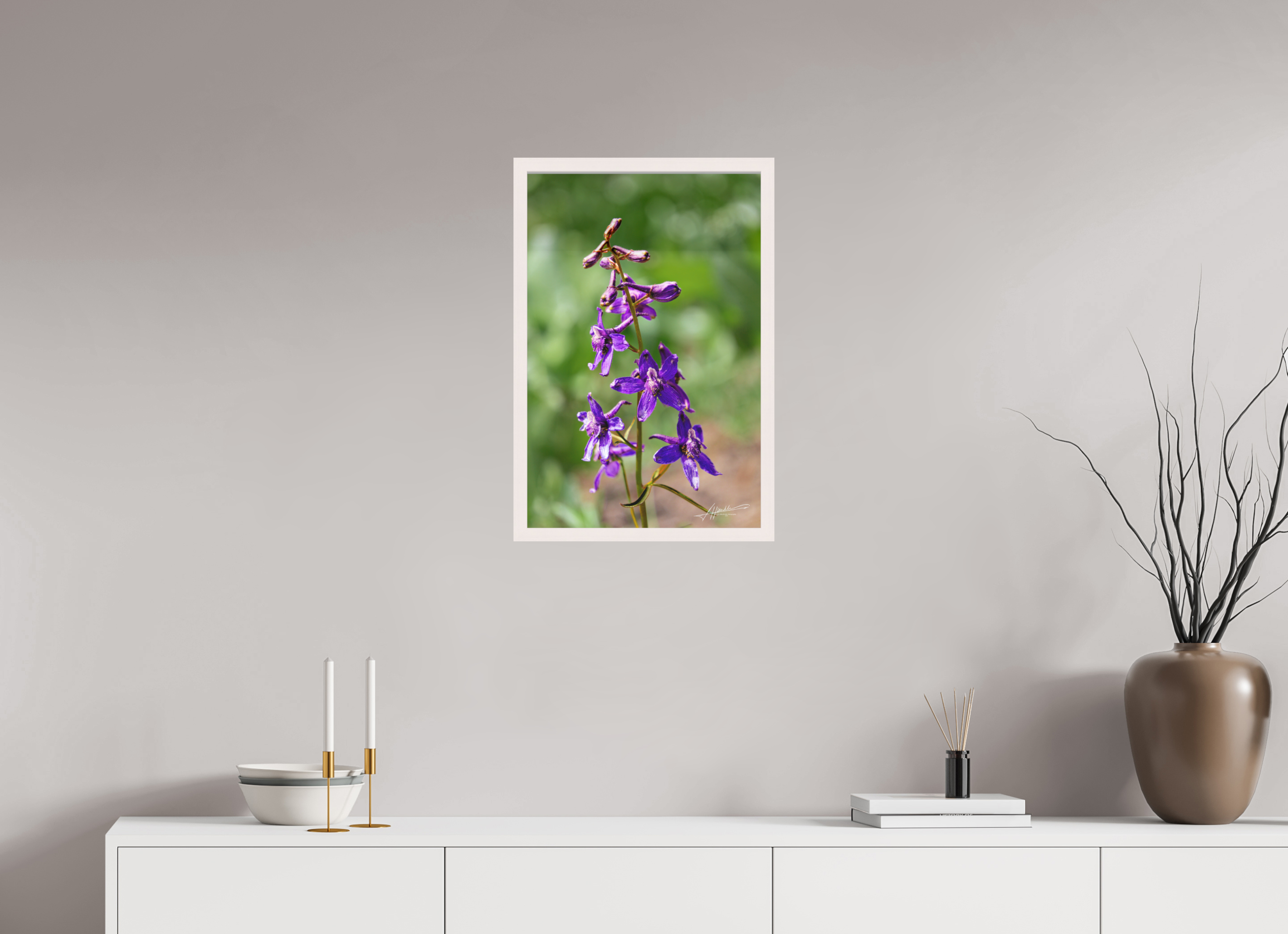 16 x 24″, Shadow Box Frame Spring In Bloom