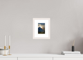 4 x 6″, Solid Wood Frame with Passe-partout Light on the Valley