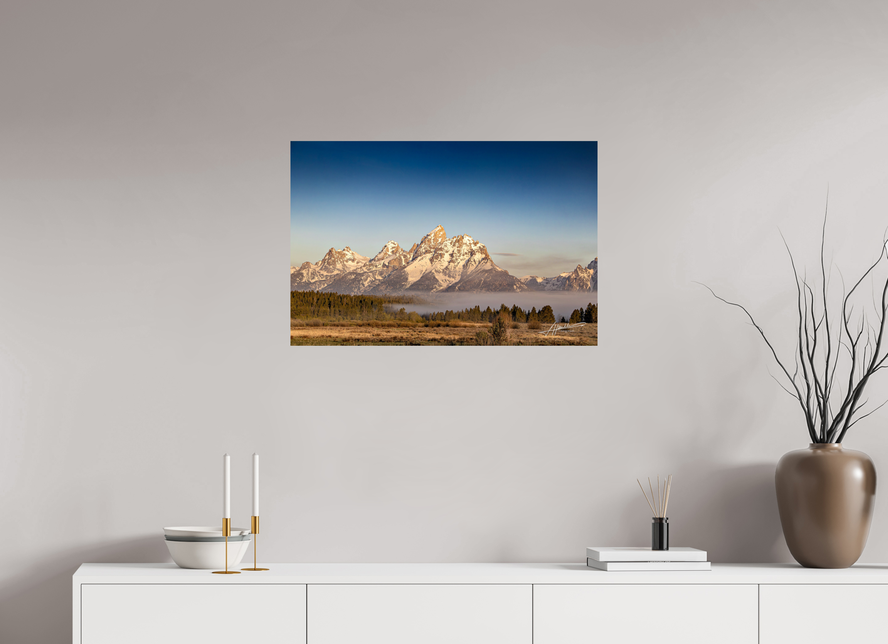 30 x 20″, Fine Art Dibond Above the Fog