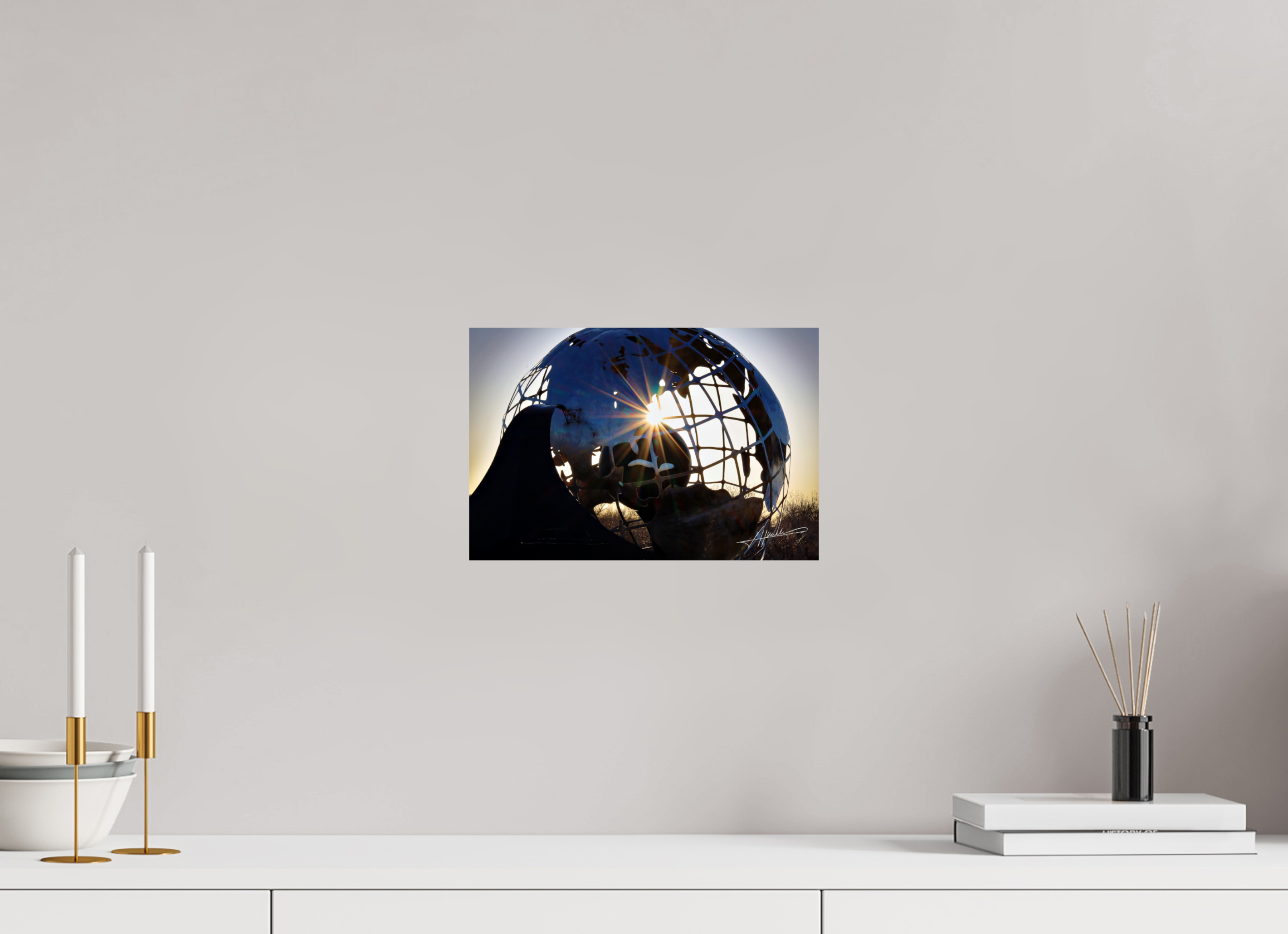 12 x 8″, Fine Art Dibond Oilfield Sculpture