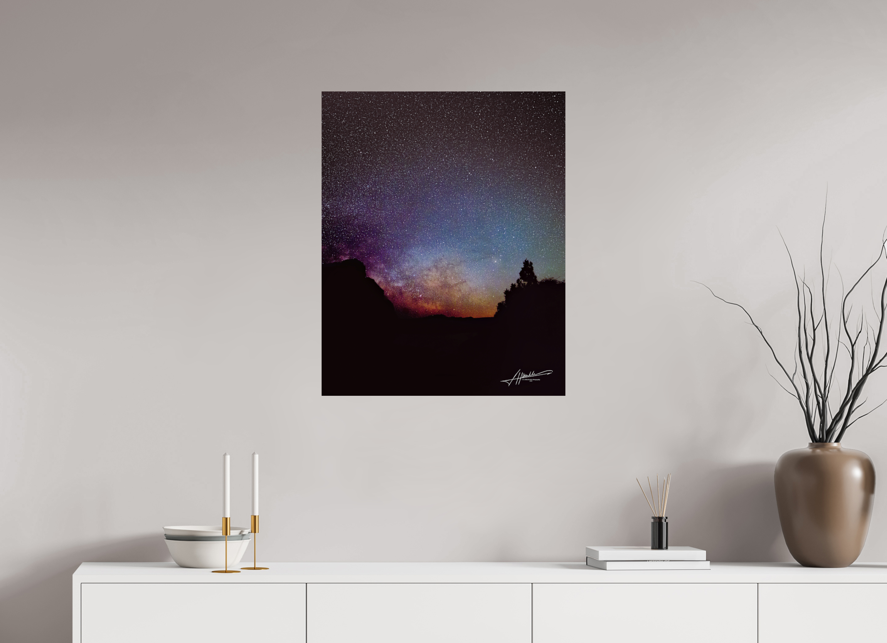 24 x 30″, Fine Art Print Eye of the Milky Way