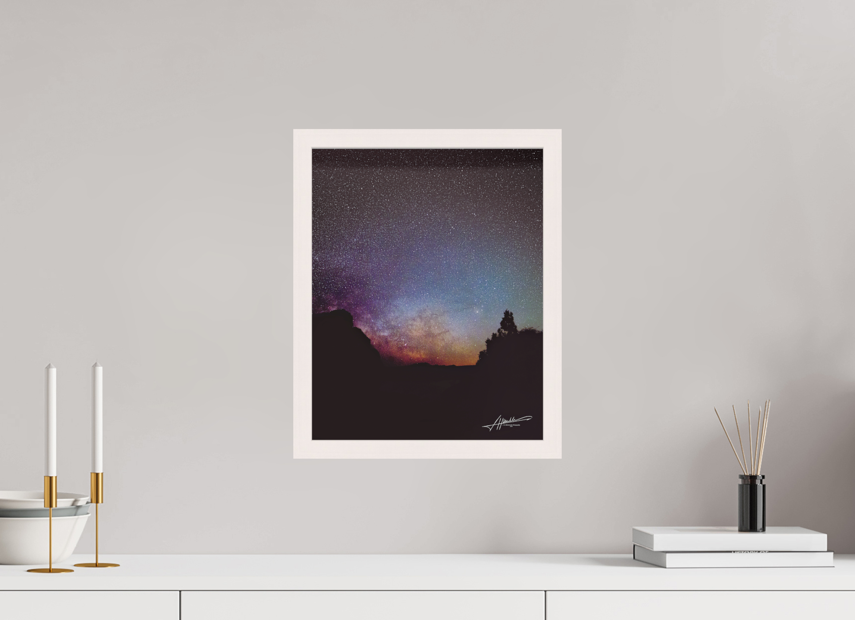 12 x 15″, Shadow Box Frame Eye of the Milky Way