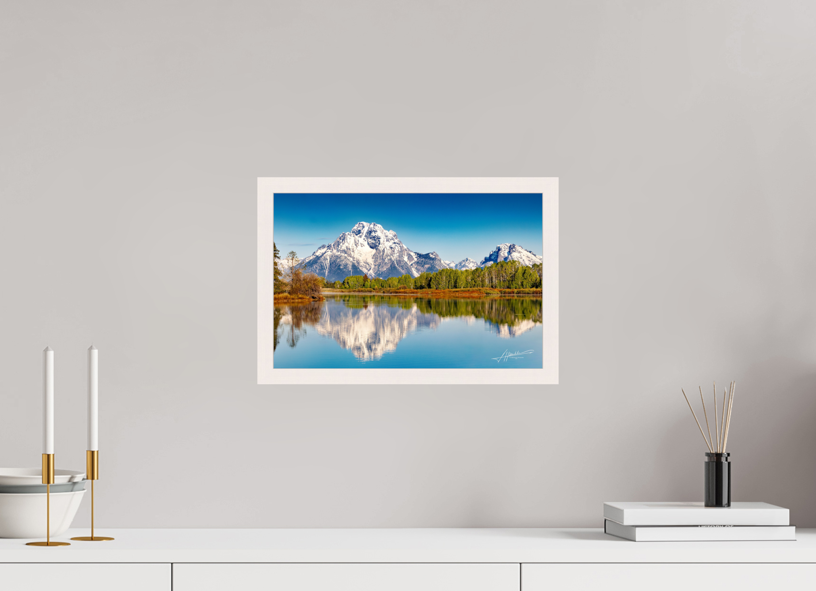 15 x 10″, Gallery Frame Serene Reflection