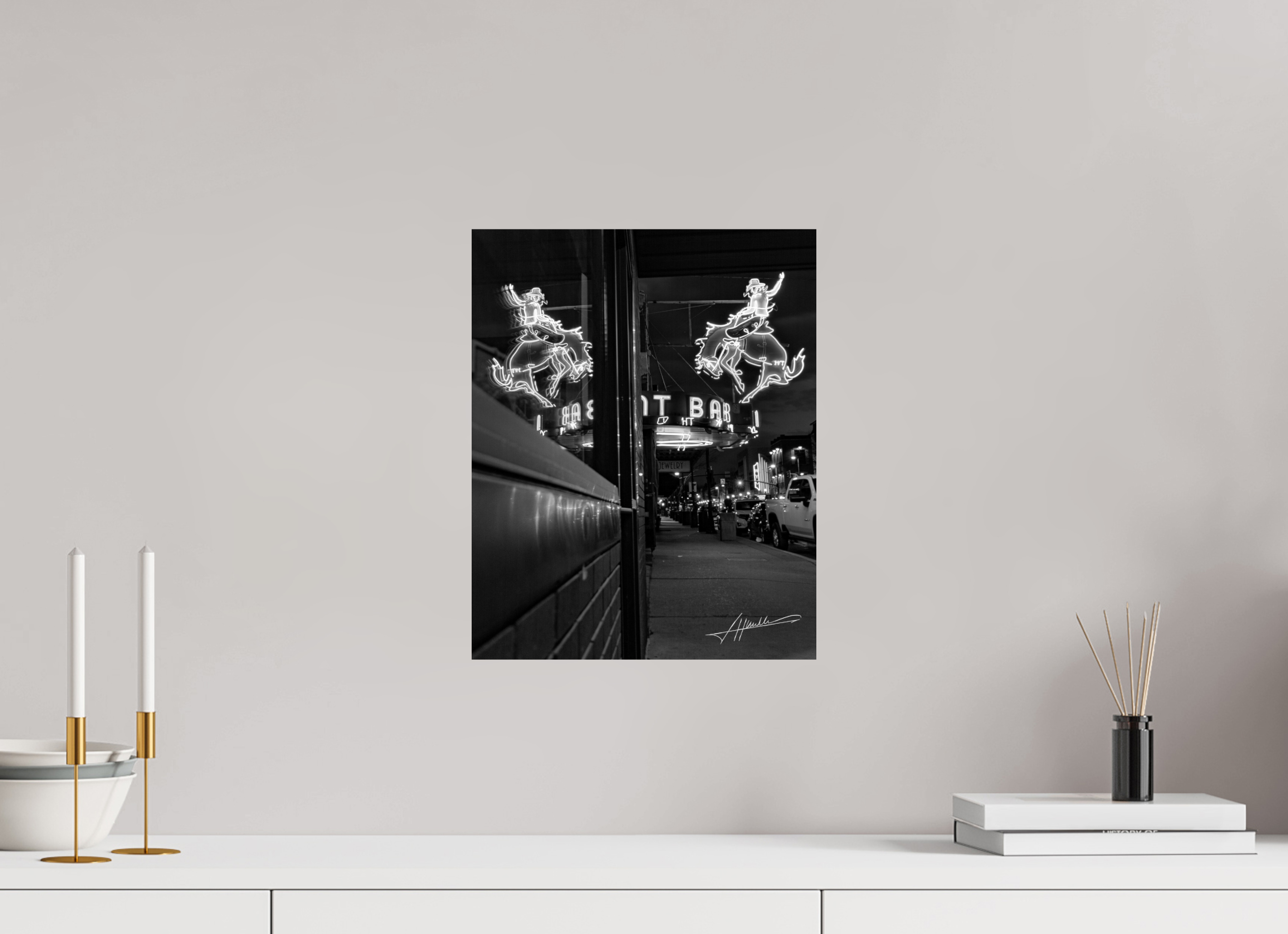 12 x 15″, Photo Print On Ilford Baryta Paper Mint Bar Sherridan