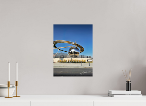 12 x 16″, Fine Art Print Epicenter Sculpture