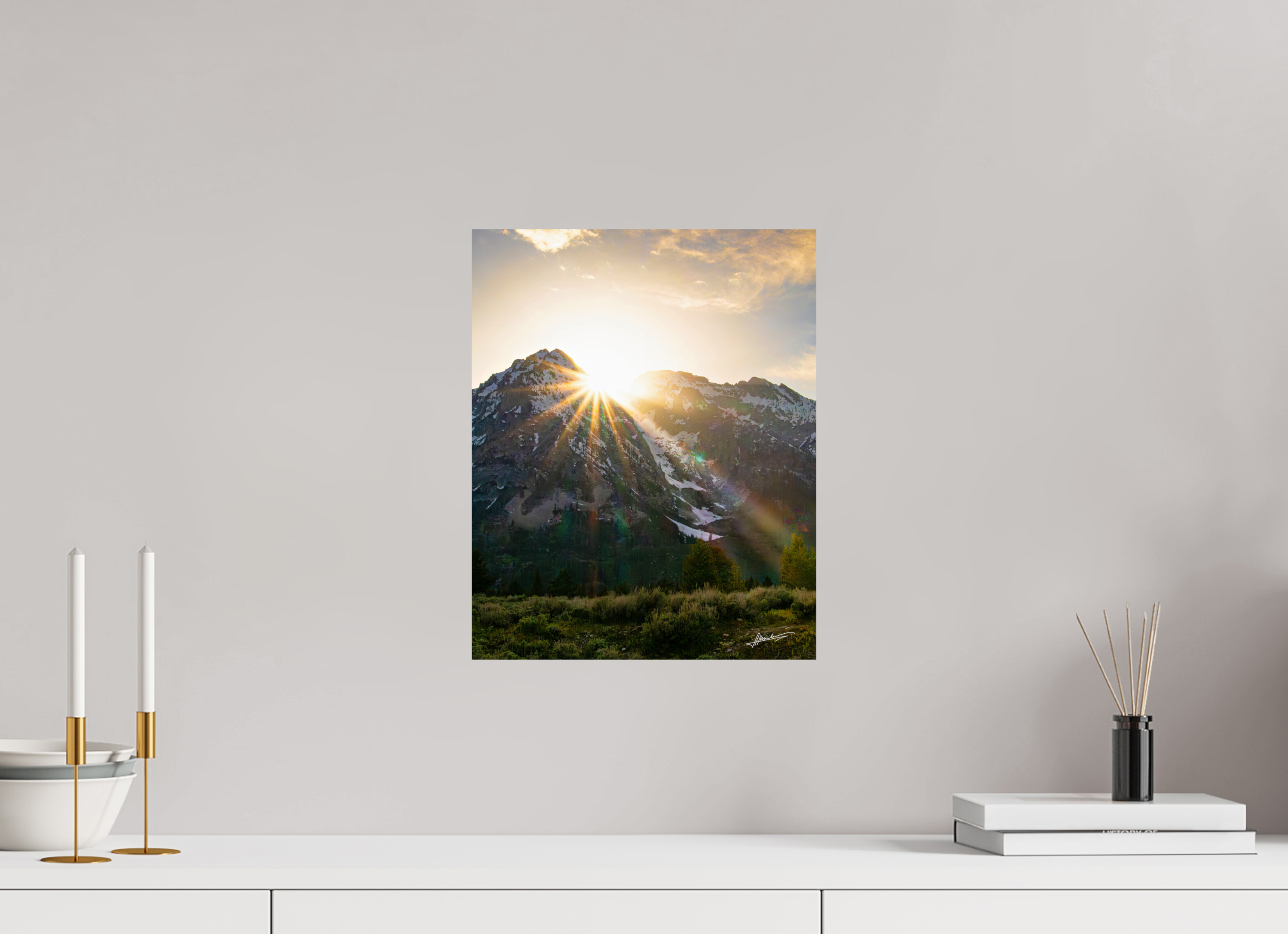 12 x 15″, Photo Print On Fuji Crystal DP II The Last Ray