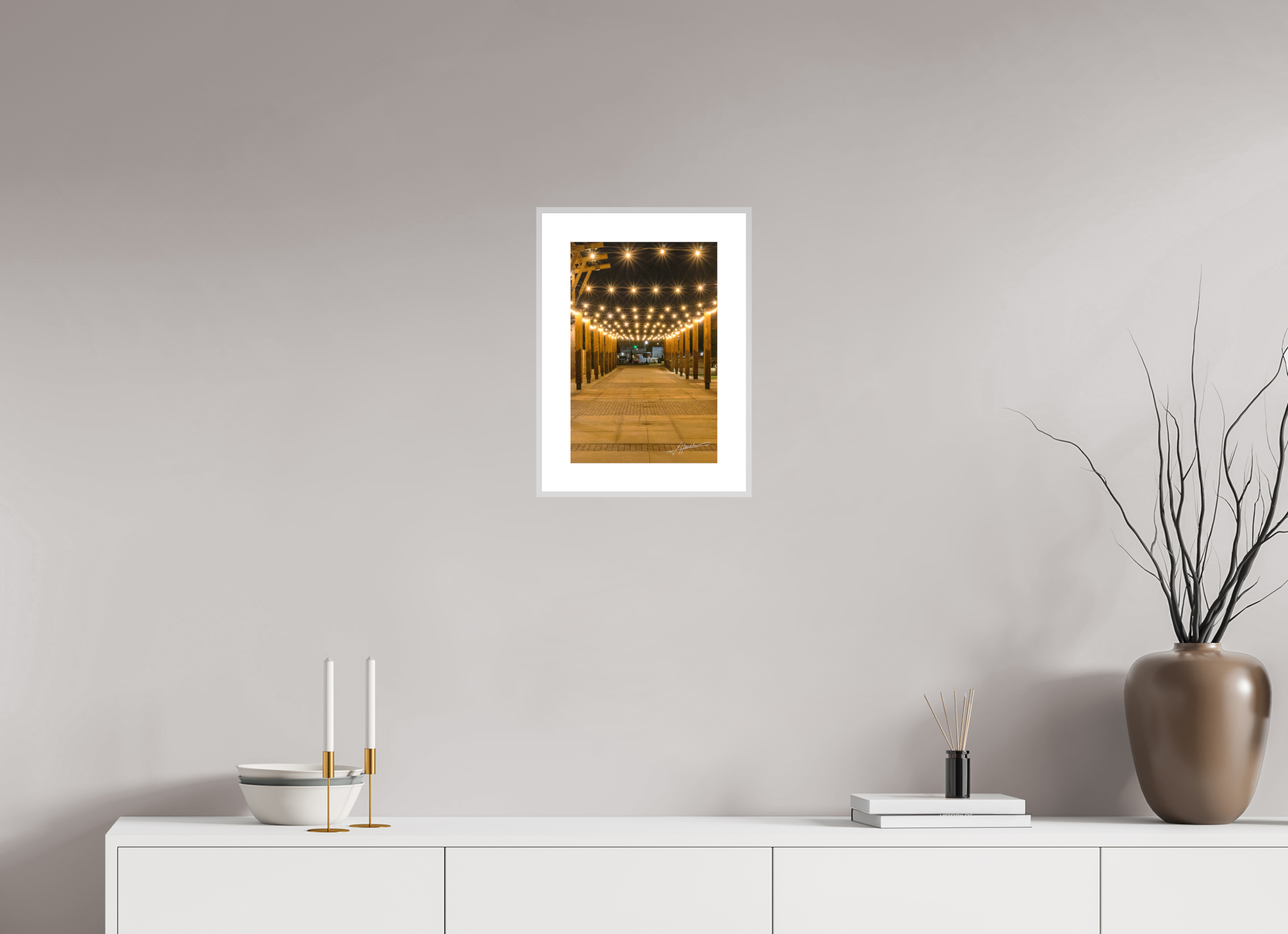 10 x 15″, Changeable Magnetic Frame Guiding Lights