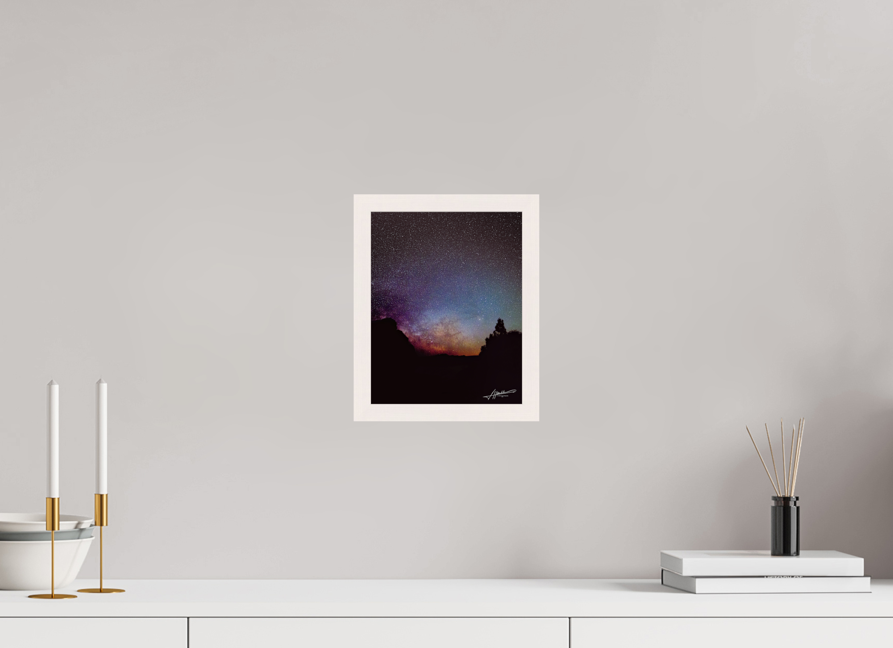 8 x 10″, Gallery Frame Eye of the Milky Way