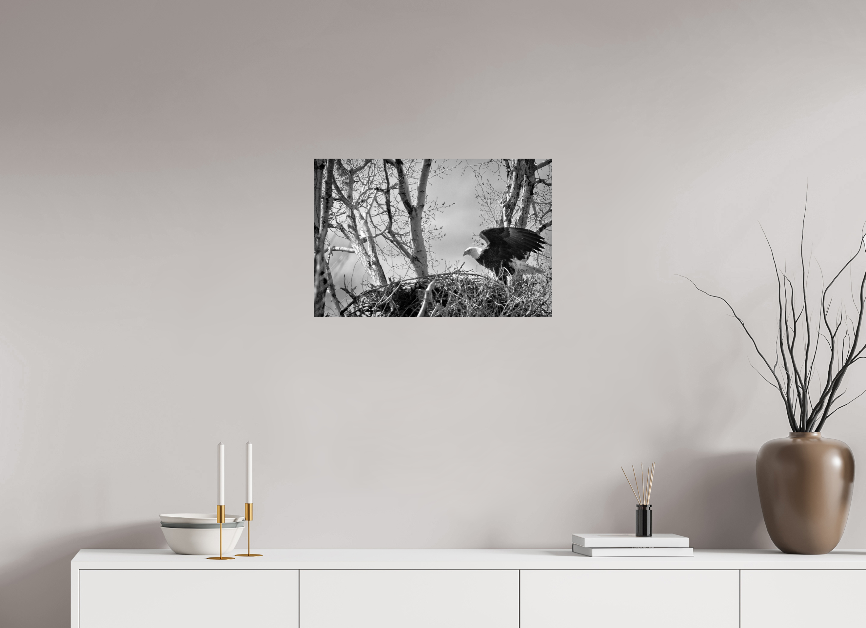 24 x 16″, Photo Print On Ilford Baryta Paper The Eagles Nest