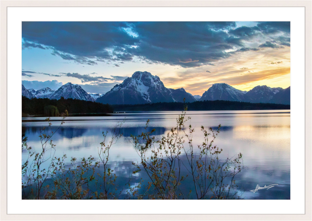 Main image Sunset on Jackson Lake