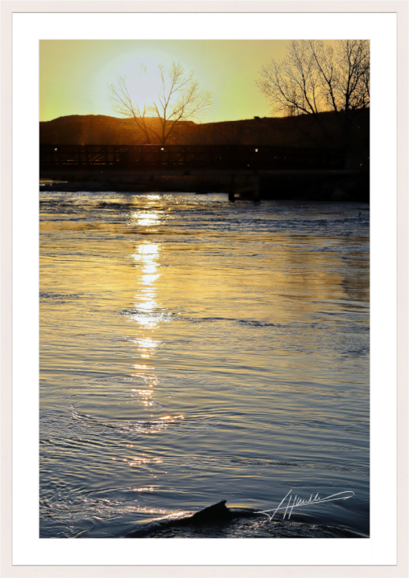 Main image Sunset on the River