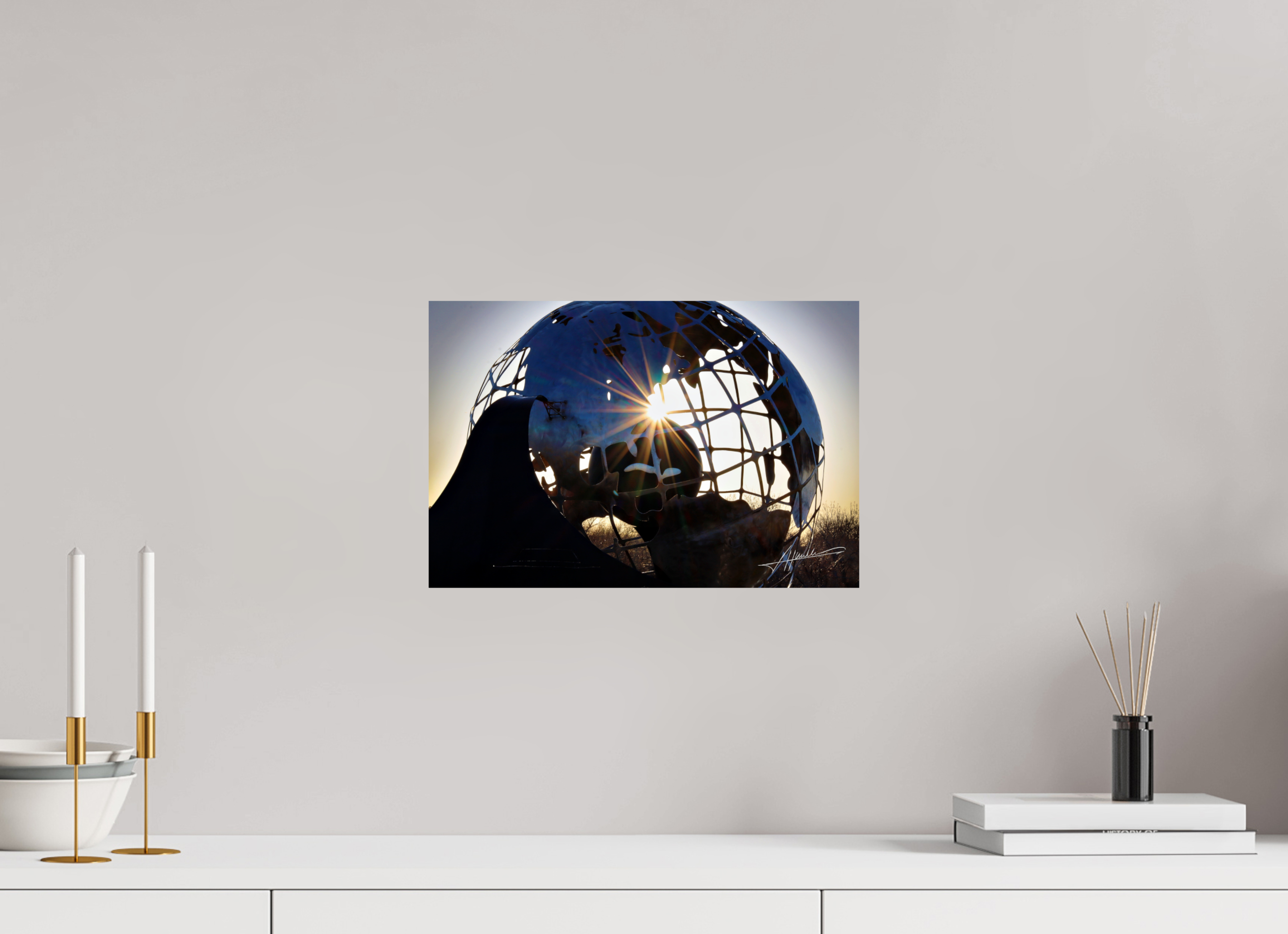 15 x 10″, Photo Print On Fujiflex High Gloss Oilfield Sculpture