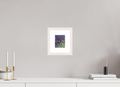 4 x 5″, Solid Wood Frame with Passe-partout Mountain Pinecone