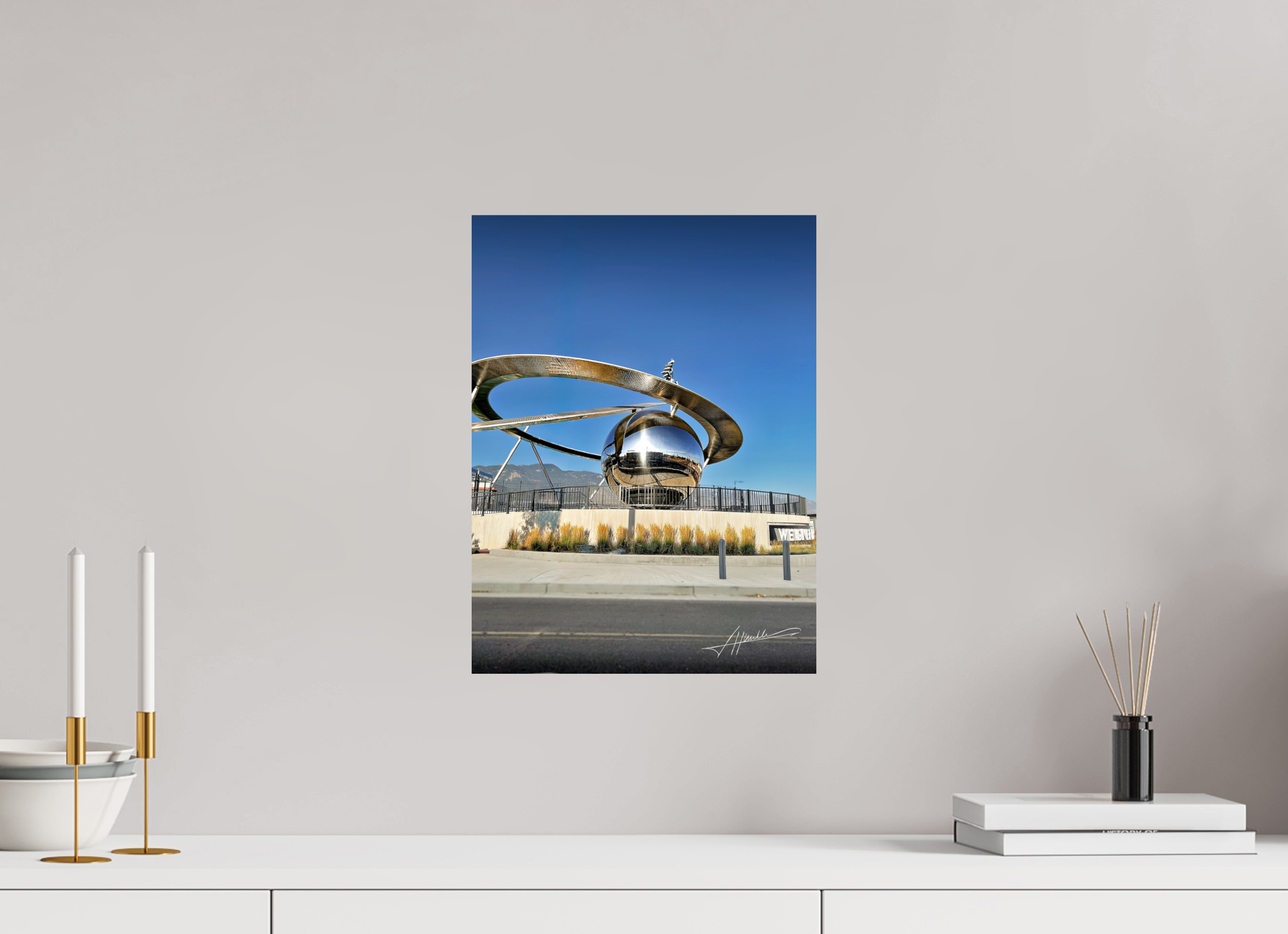 12 x 16″, Photo Print On Fuji Crystal DP II Epicenter Sculpture