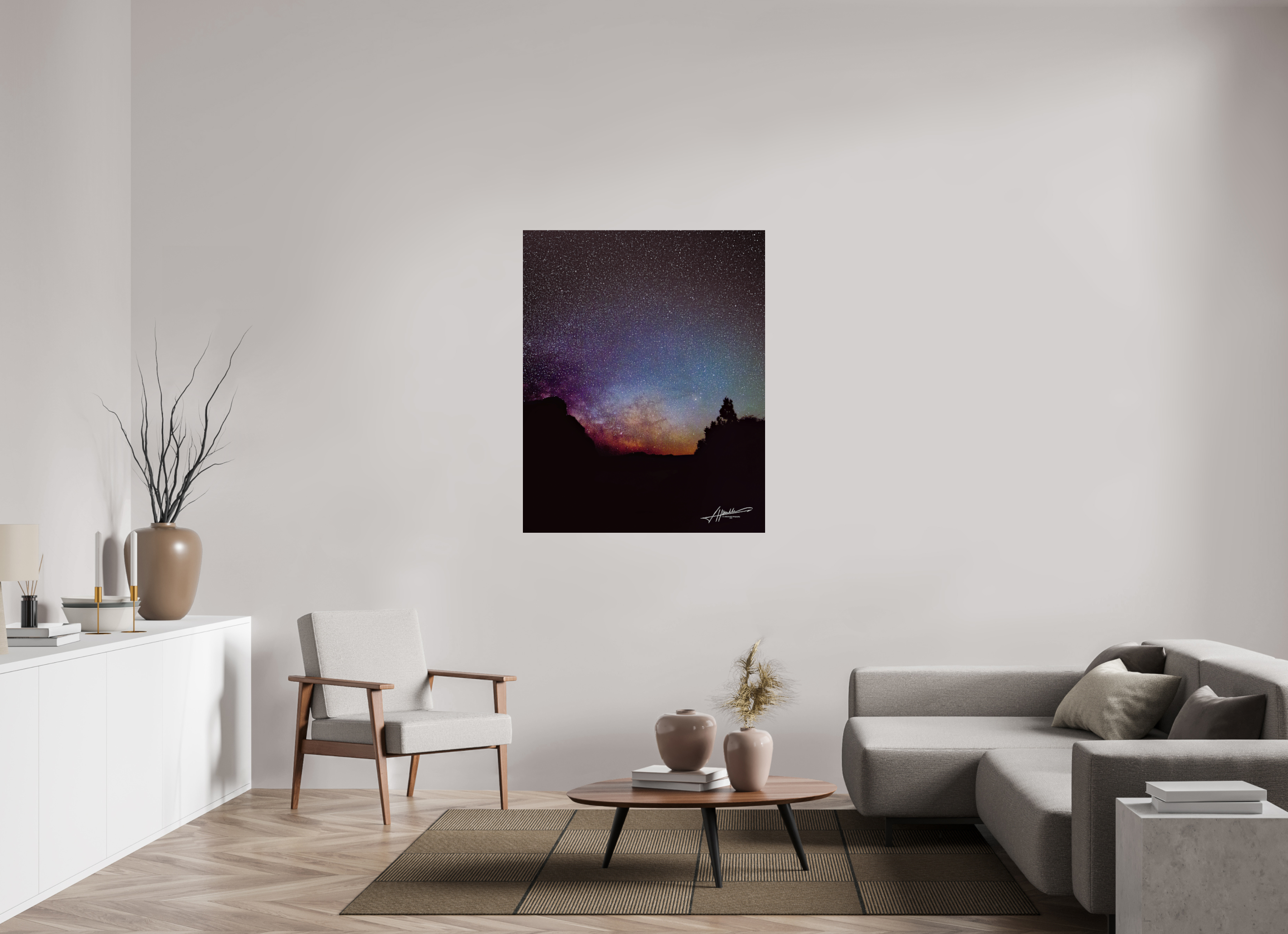 39 x 48.7″, Photo Print On Fujiflex High Gloss Eye of the Milky Way