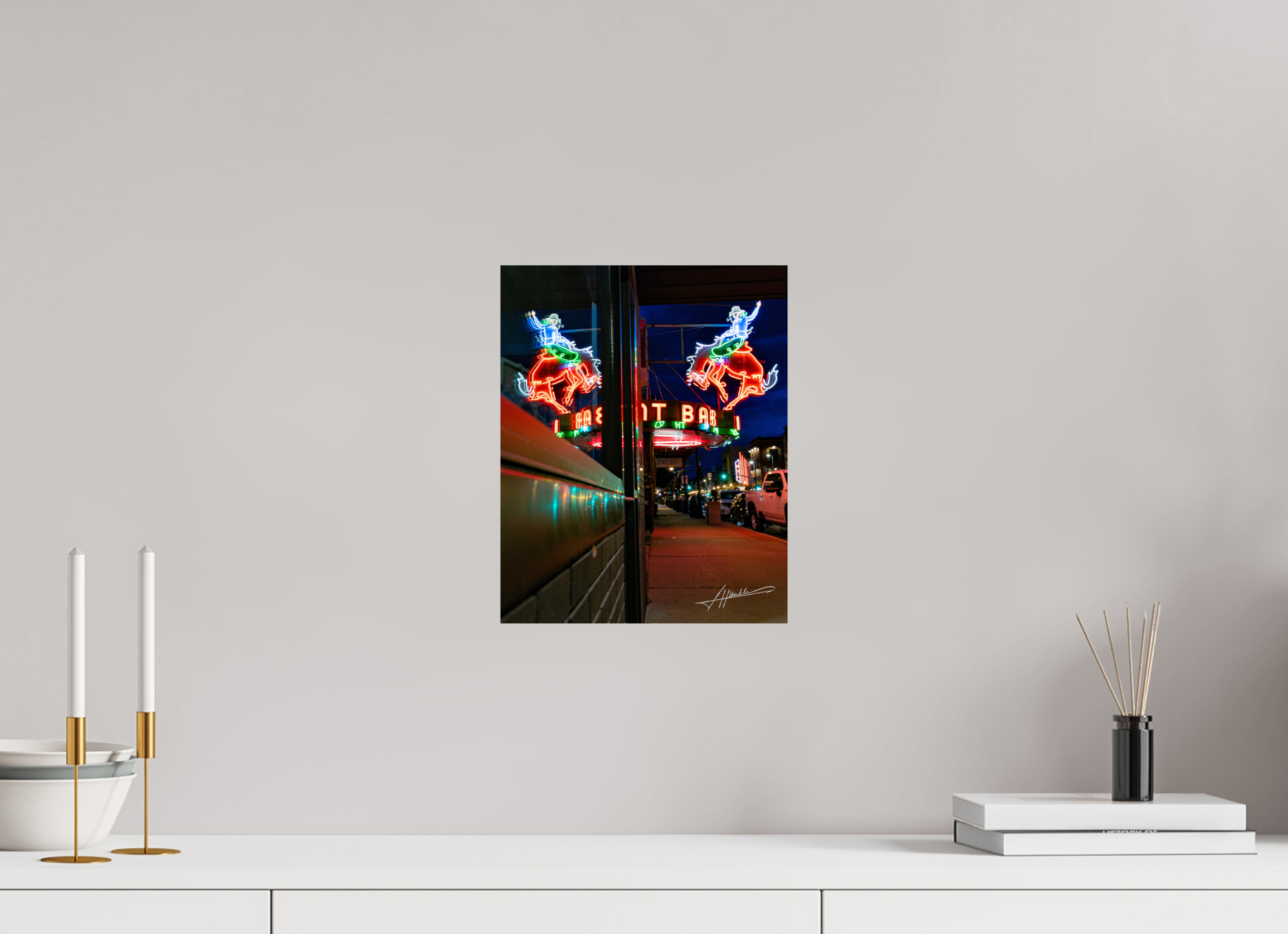 10 x 12.5″, Fine Art Print Mint Bar Sherridan