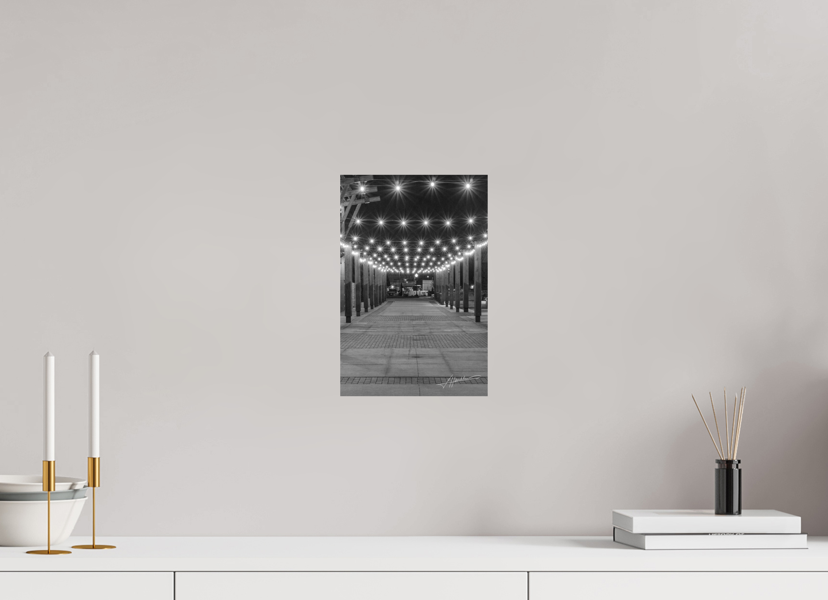 8 x 12″, Photo Print On Ilford Baryta Paper Guiding Lights