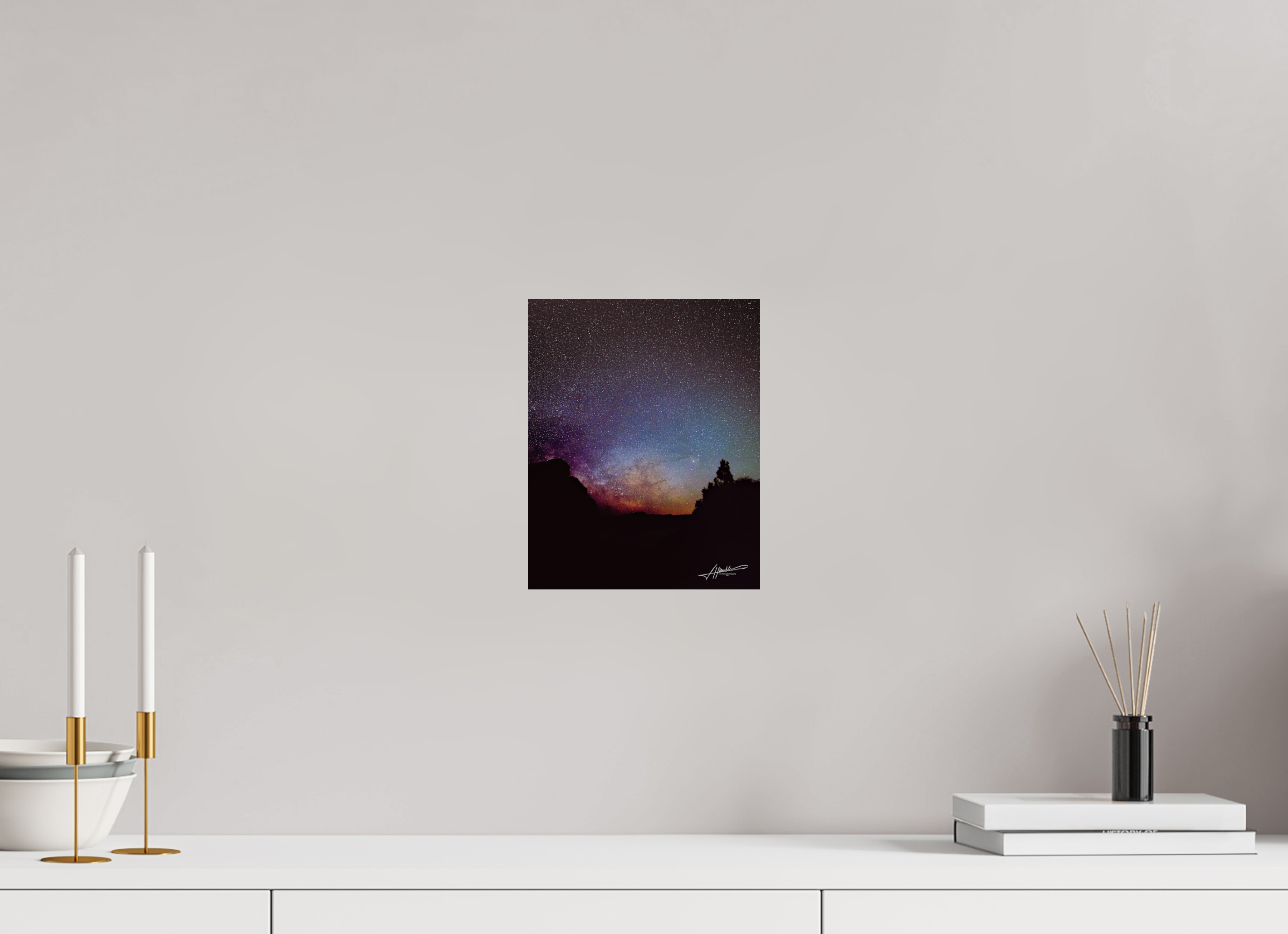 8 x 10″, ChromaLuxe HD Metal Eye of the Milky Way