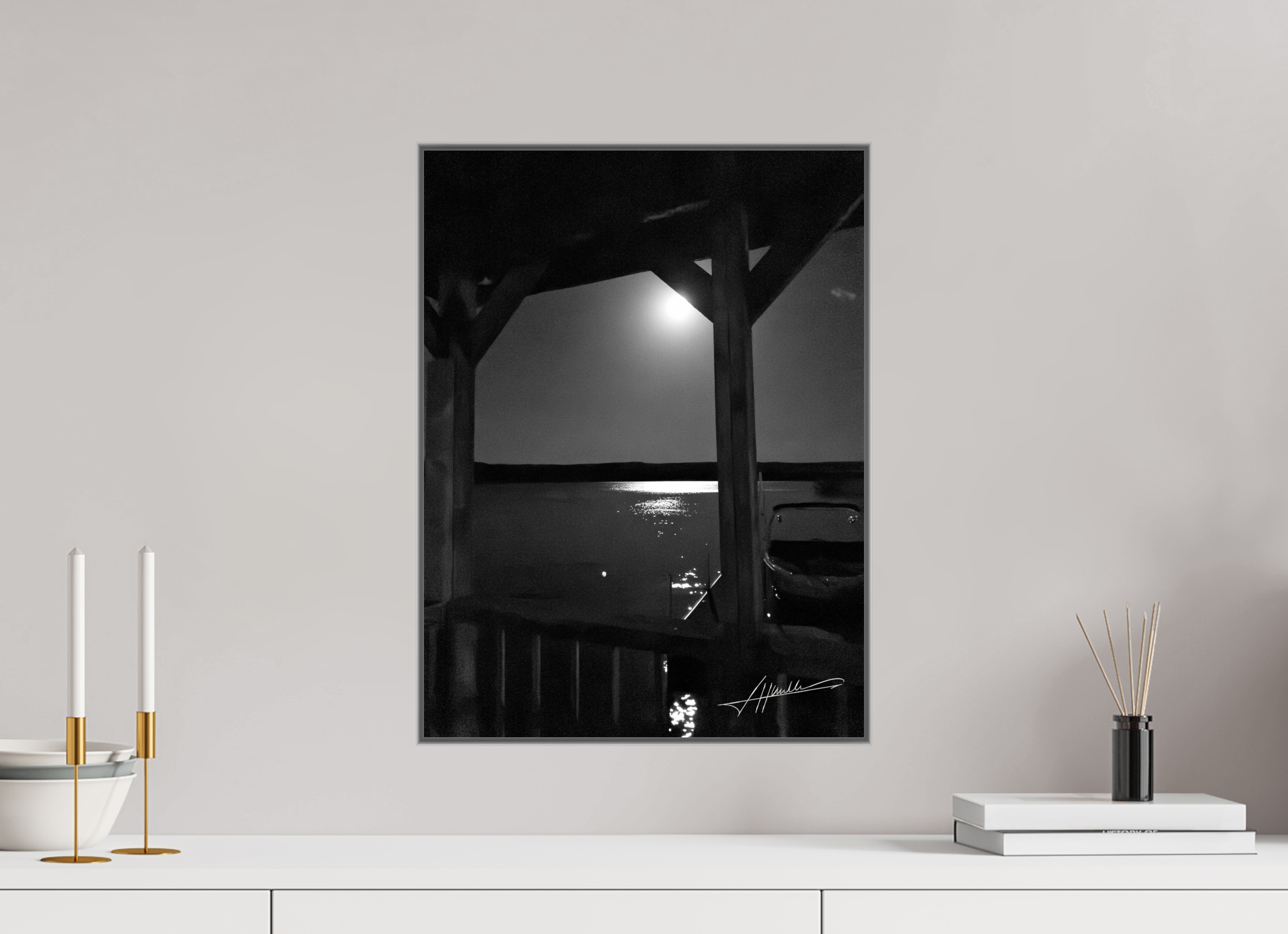 15 x 20″, Aluminum ArtBox A Night on the Water