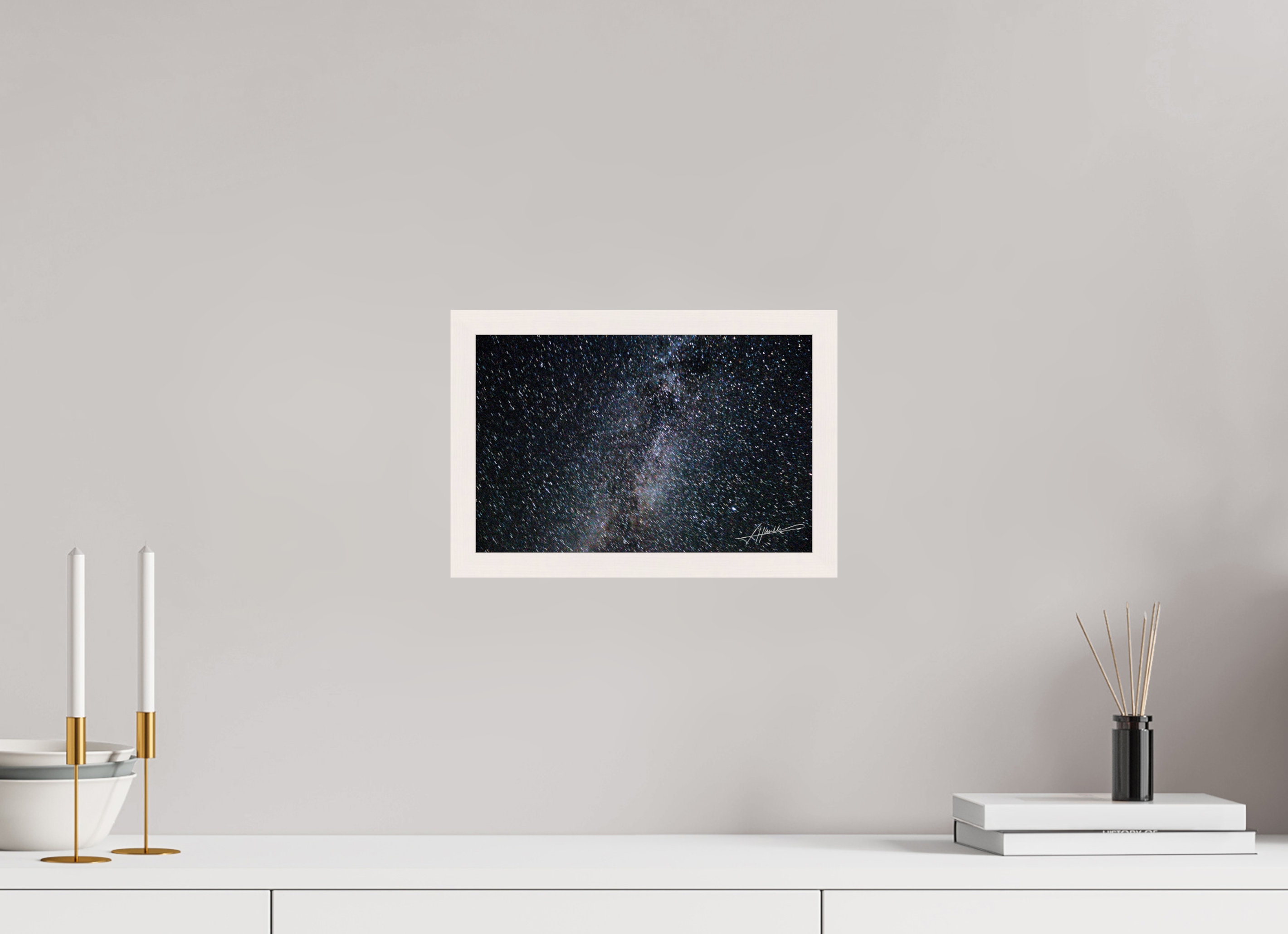 12 x 8″, Gallery Frame Milky Way Galaxy