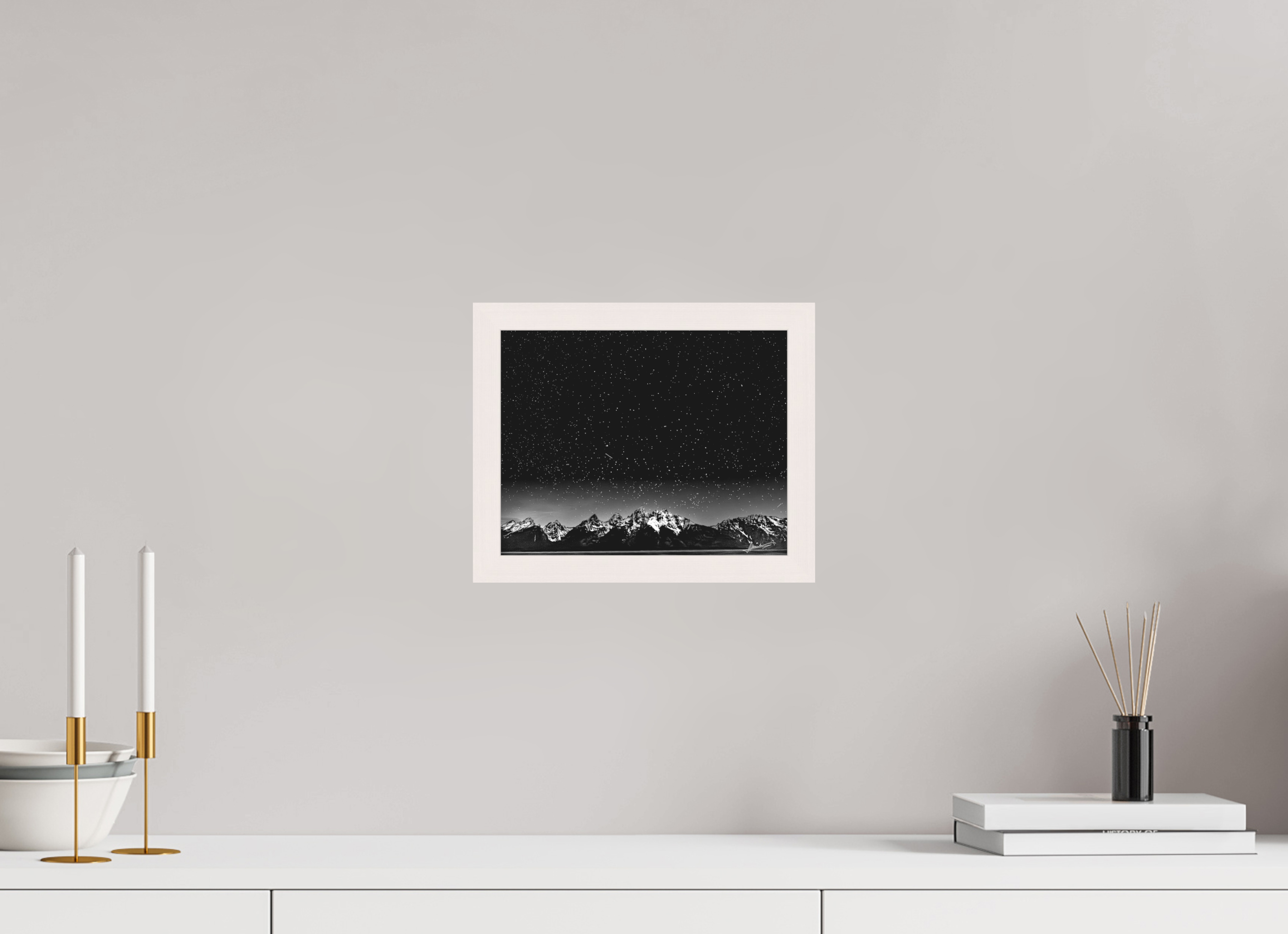 10 x 8″, Shadow Box Frame Midnight in the Rockies