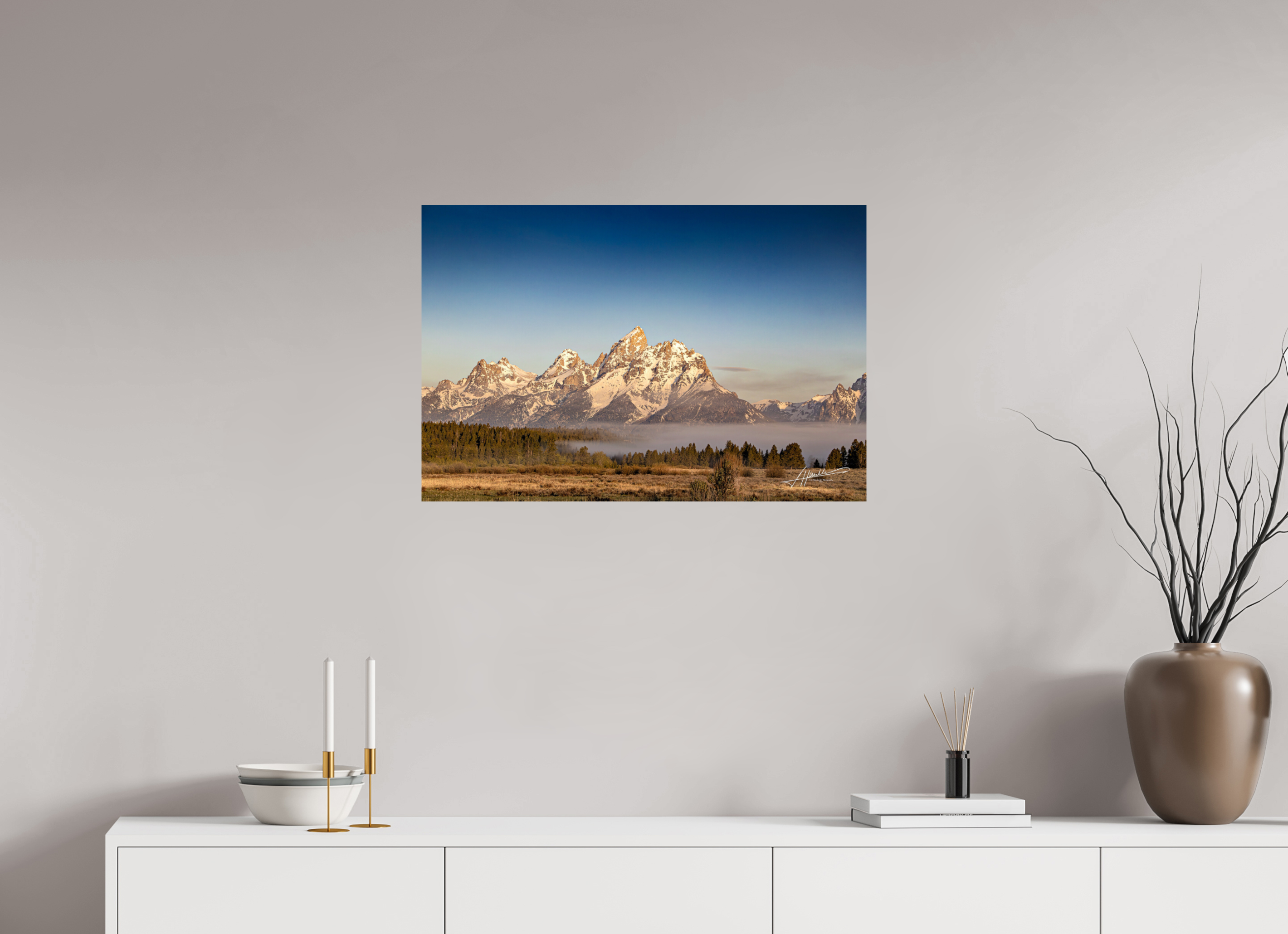 30 x 20″, ChromaLuxe HD Metal Above the Fog