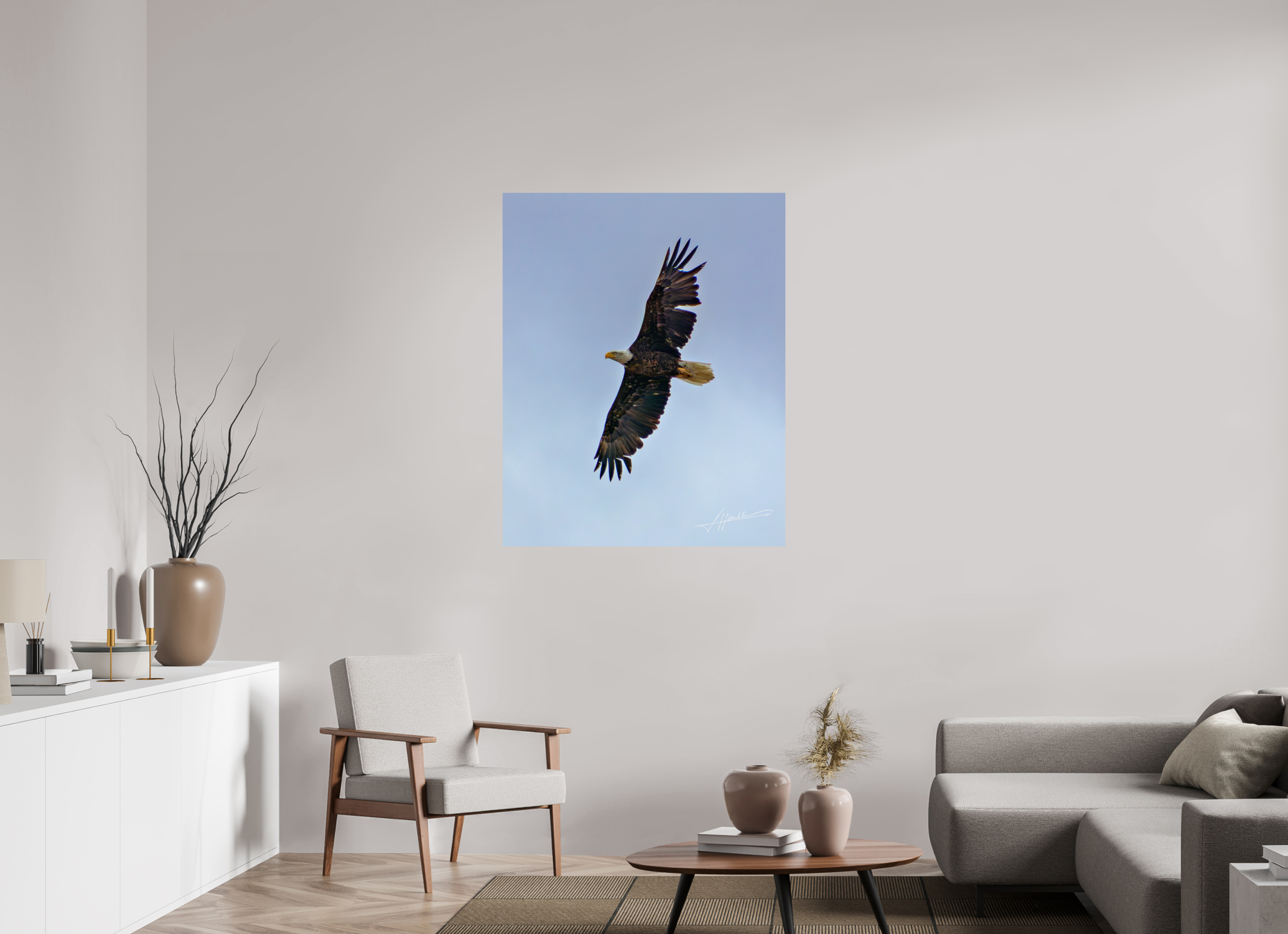 36 x 45″, Fine Art Dibond Wings Spread
