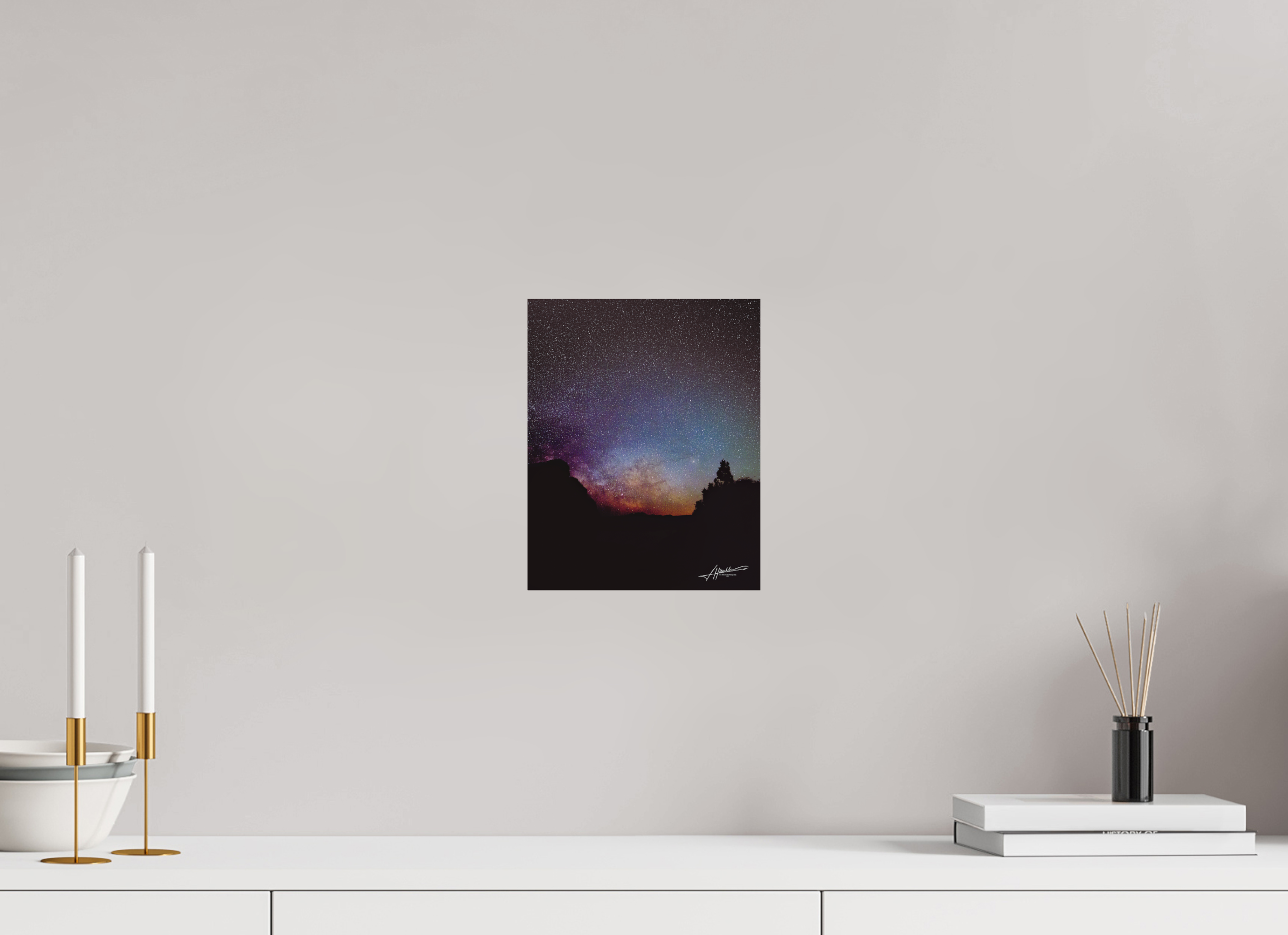 8 x 10″, Metal Dibond Eye of the Milky Way
