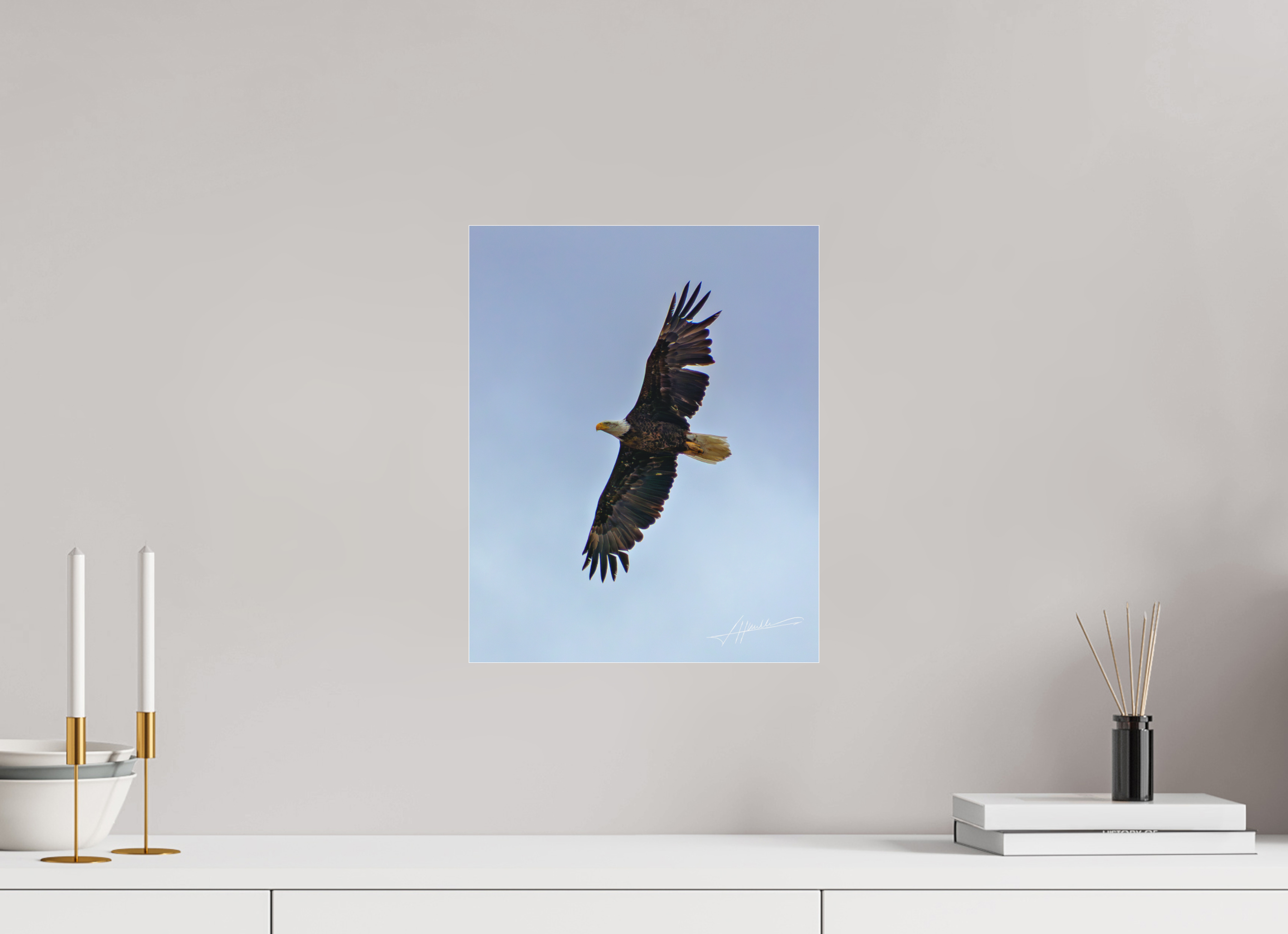 12 x 15″, Fine Pigment Under Acrylic Wings Spread