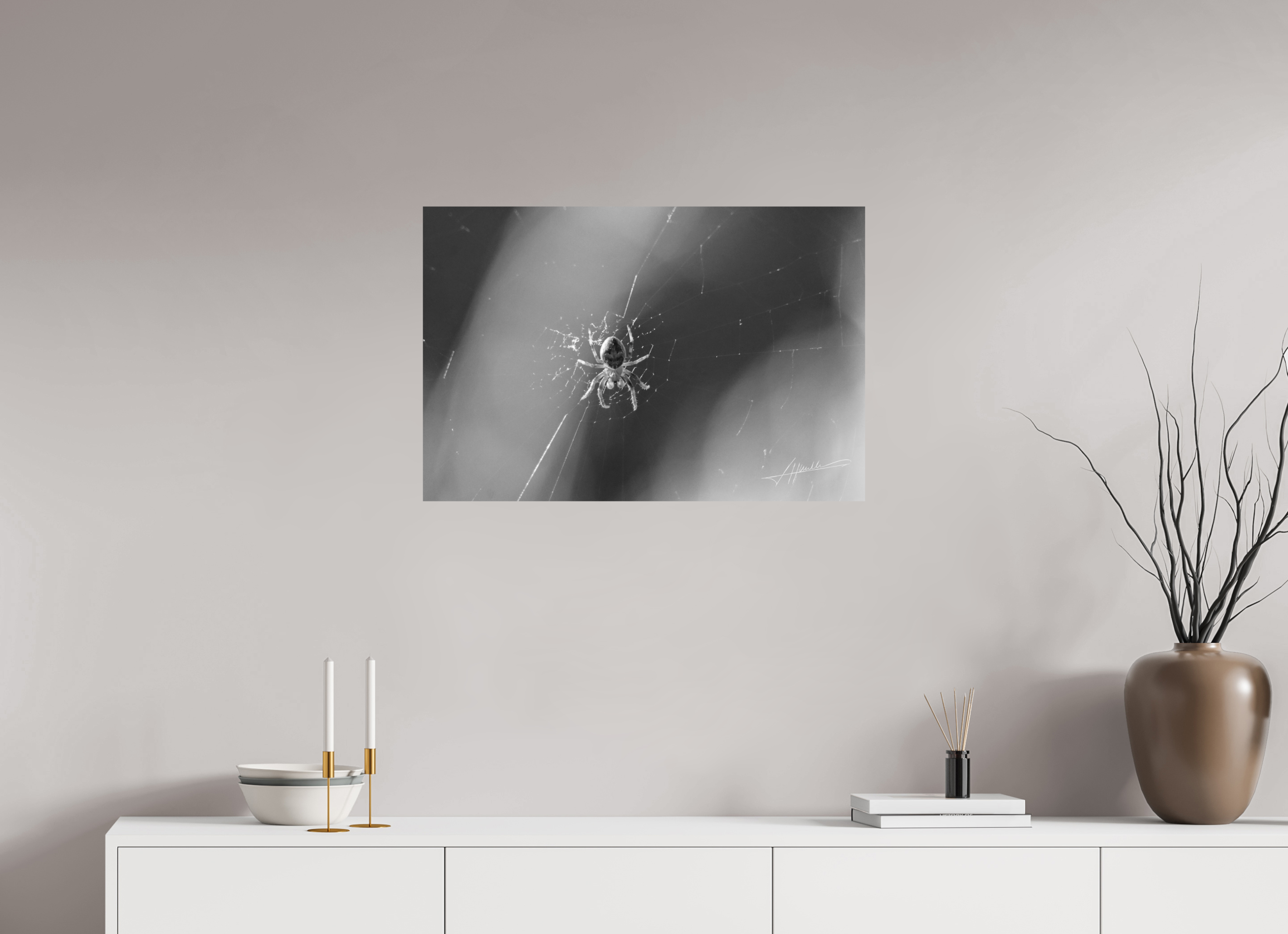 30 x 20″, Photo Print On Ilford Baryta Paper Tattered Web