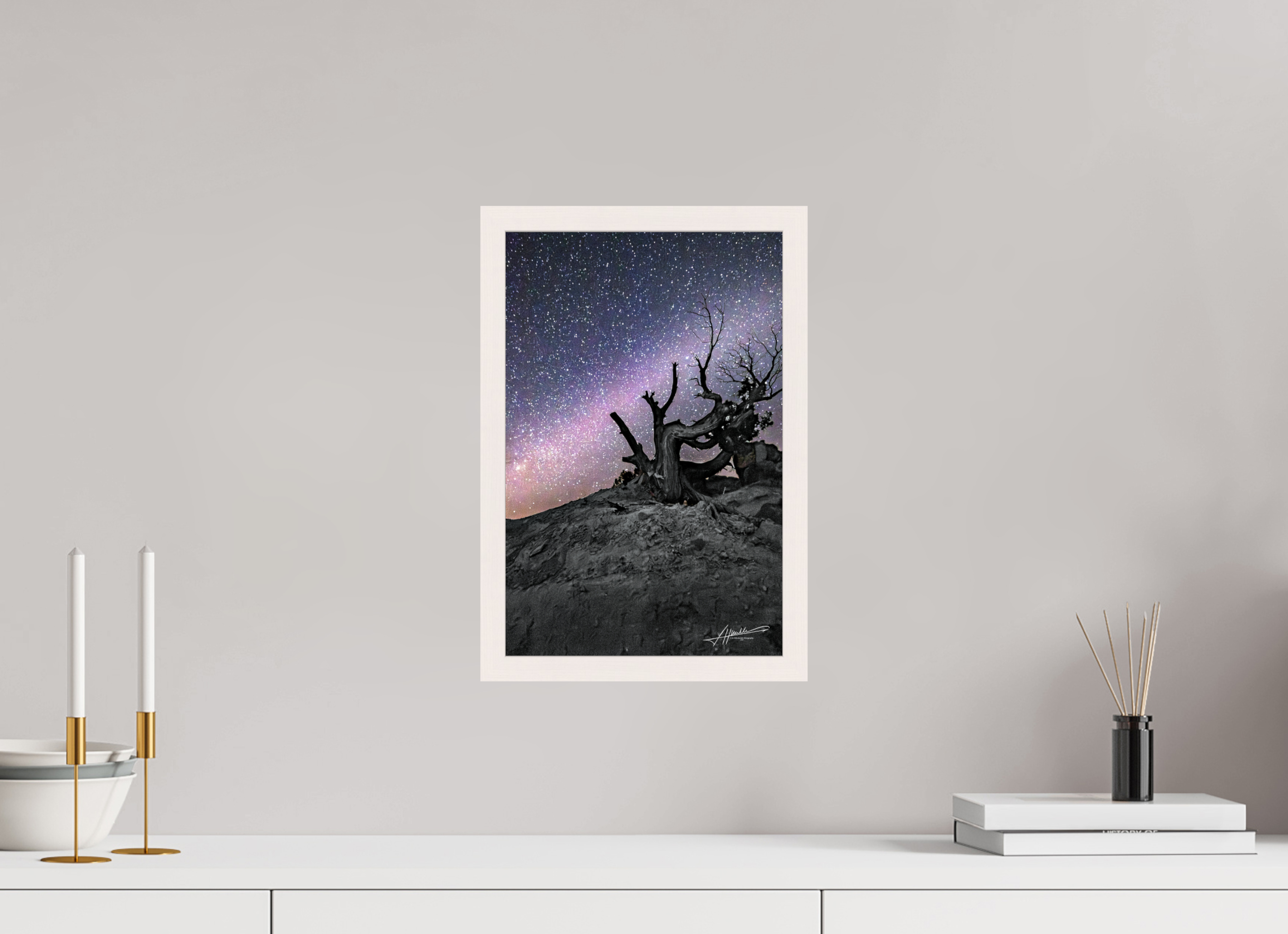 10 x 15″, Gallery Frame Reaching the Milky Way
