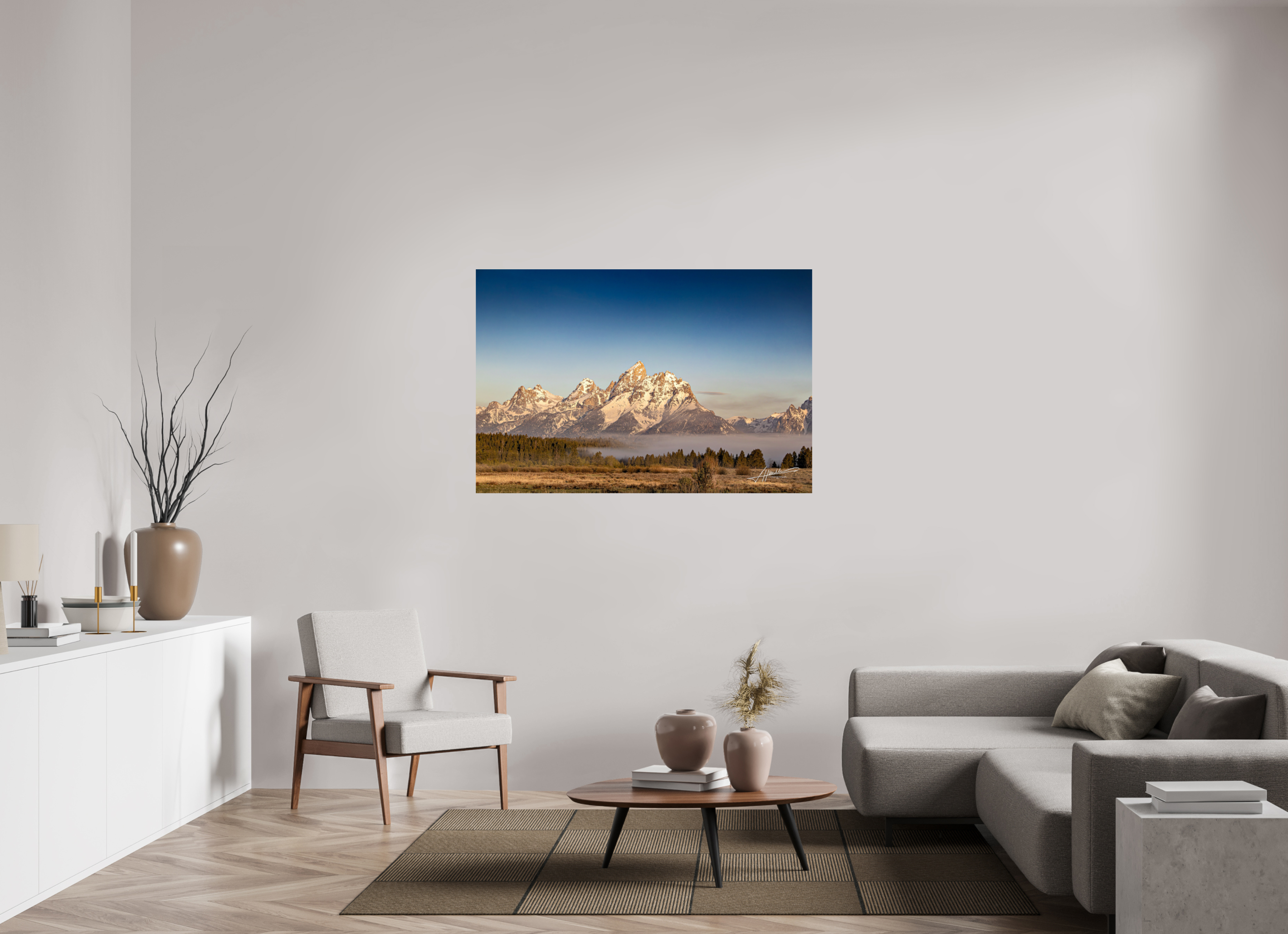 54 x 36″, ChromaLuxe HD Metal Above the Fog