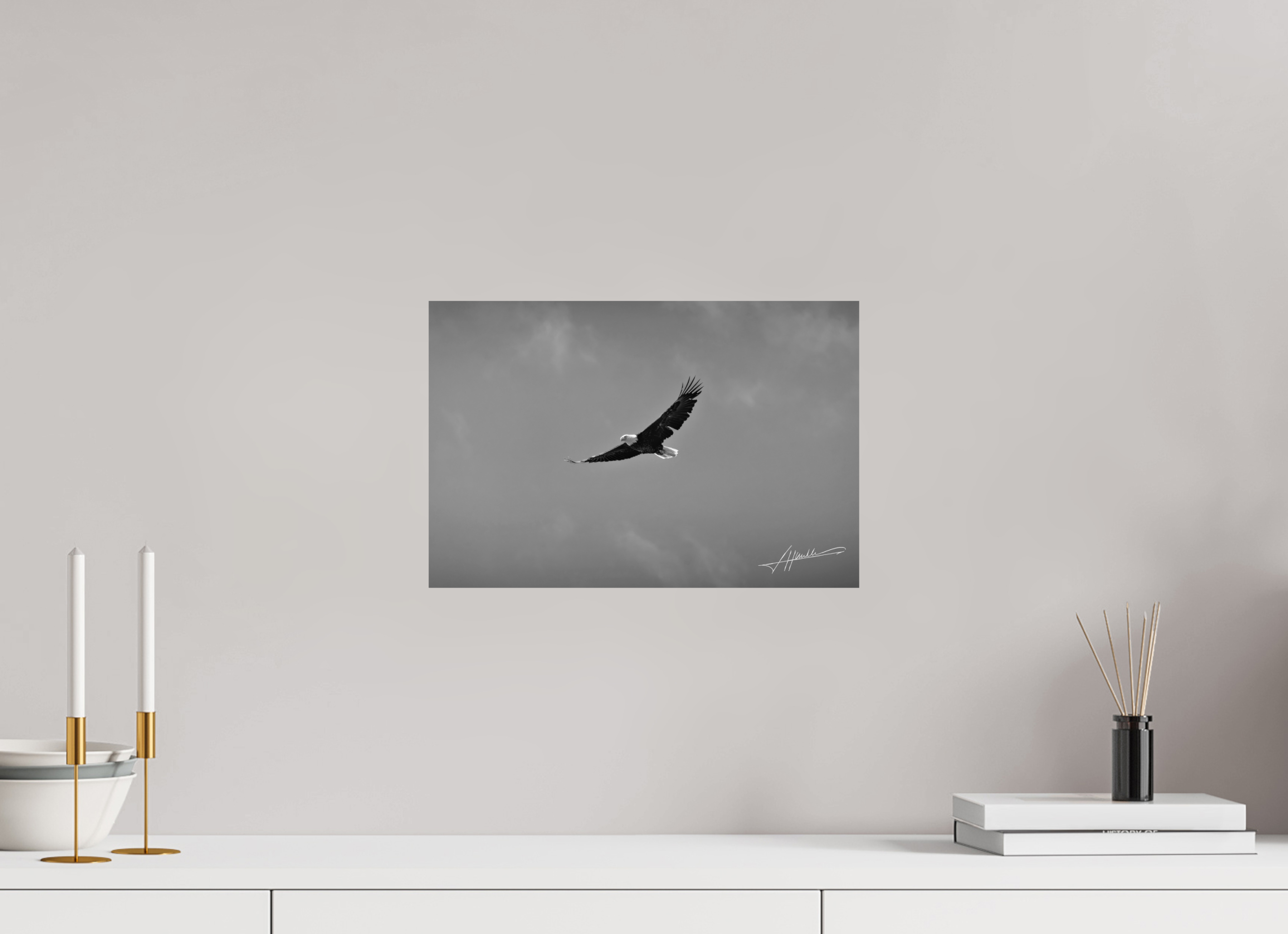 15 x 10″, Photo Print On Ilford Baryta Paper Soaring Free