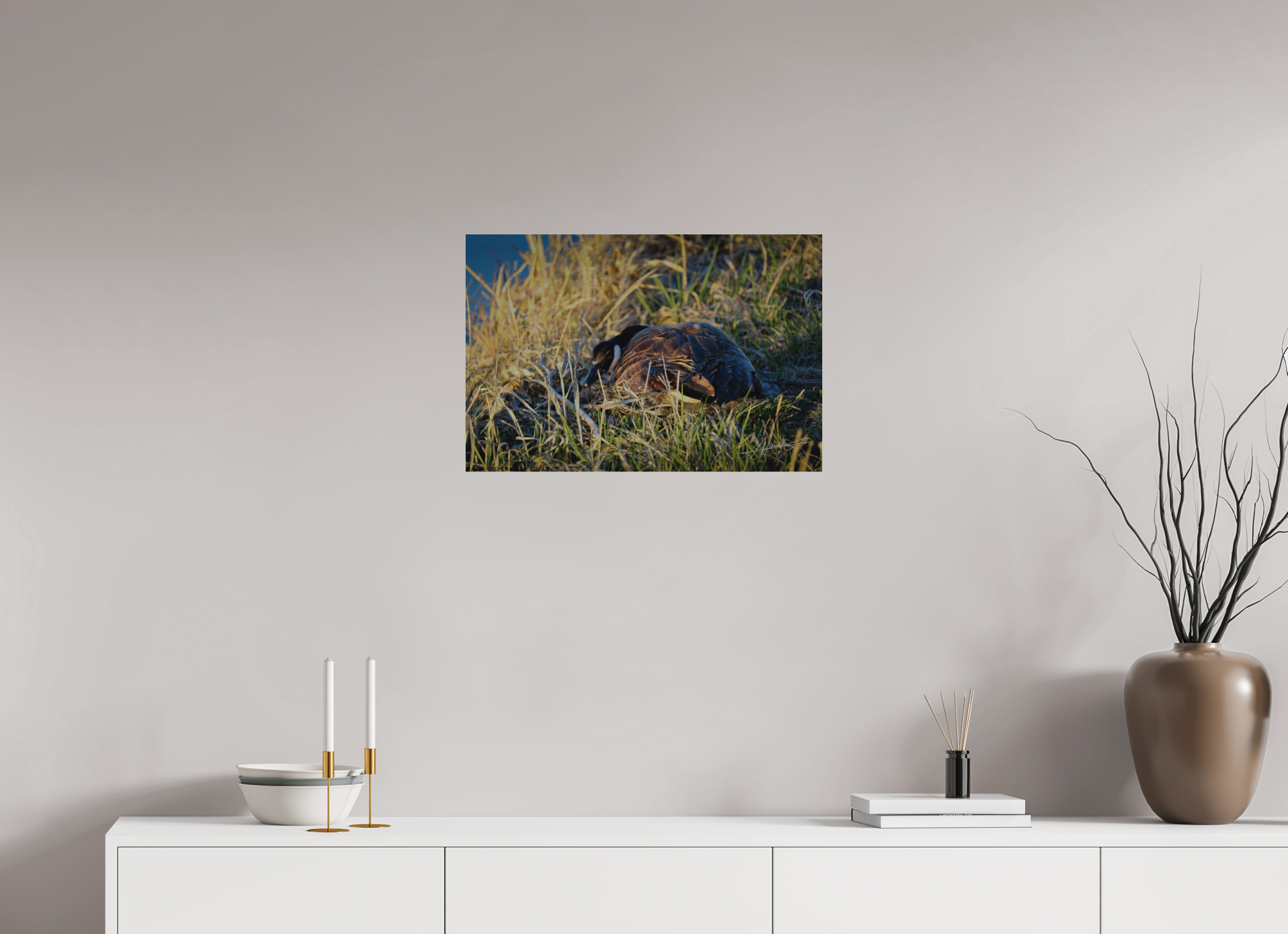 24 x 16″, Direct Brushed Aluminum New Nester
