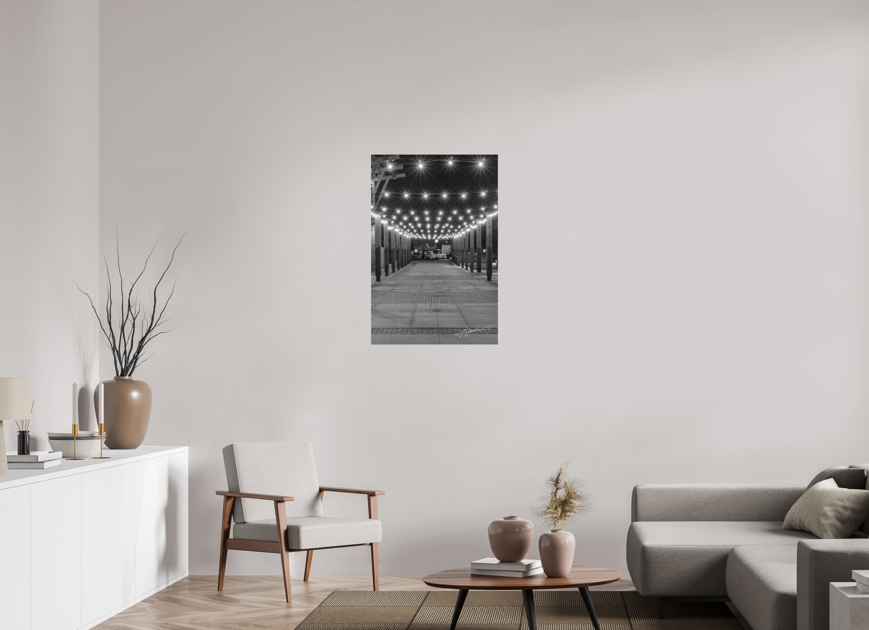 24 x 36″, Photo Print On Ilford Baryta Paper Guiding Lights
