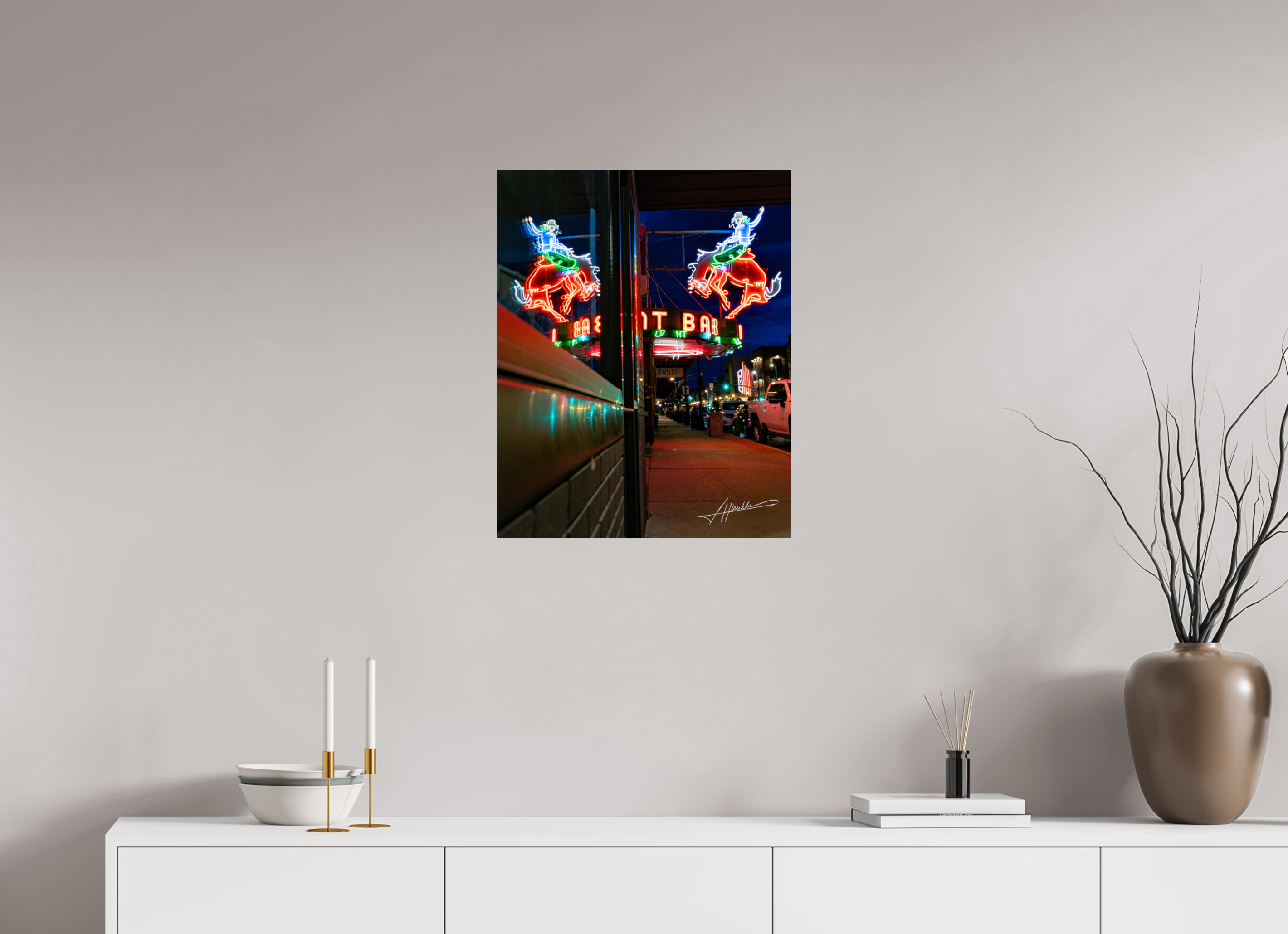 20 x 25″, Fine Art Print Mint Bar Sherridan