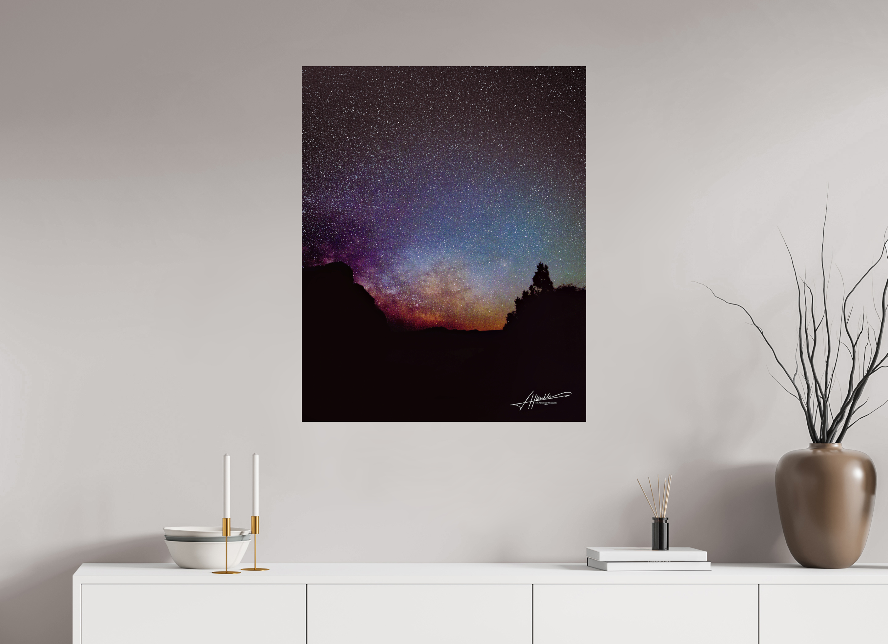 28 x 35″, Fine Art Print Eye of the Milky Way