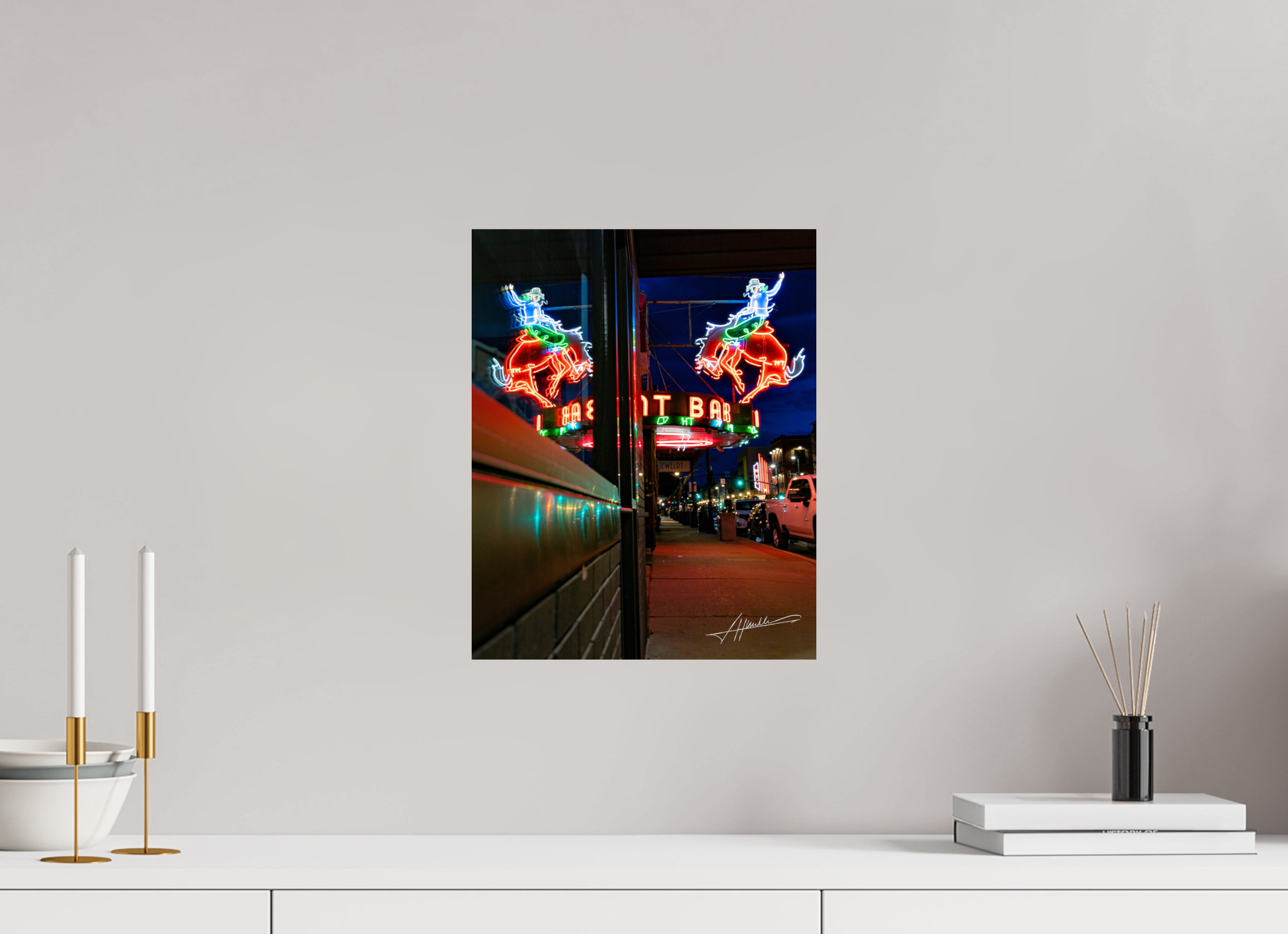 12 x 15″, Fine Art Print Mint Bar Sherridan