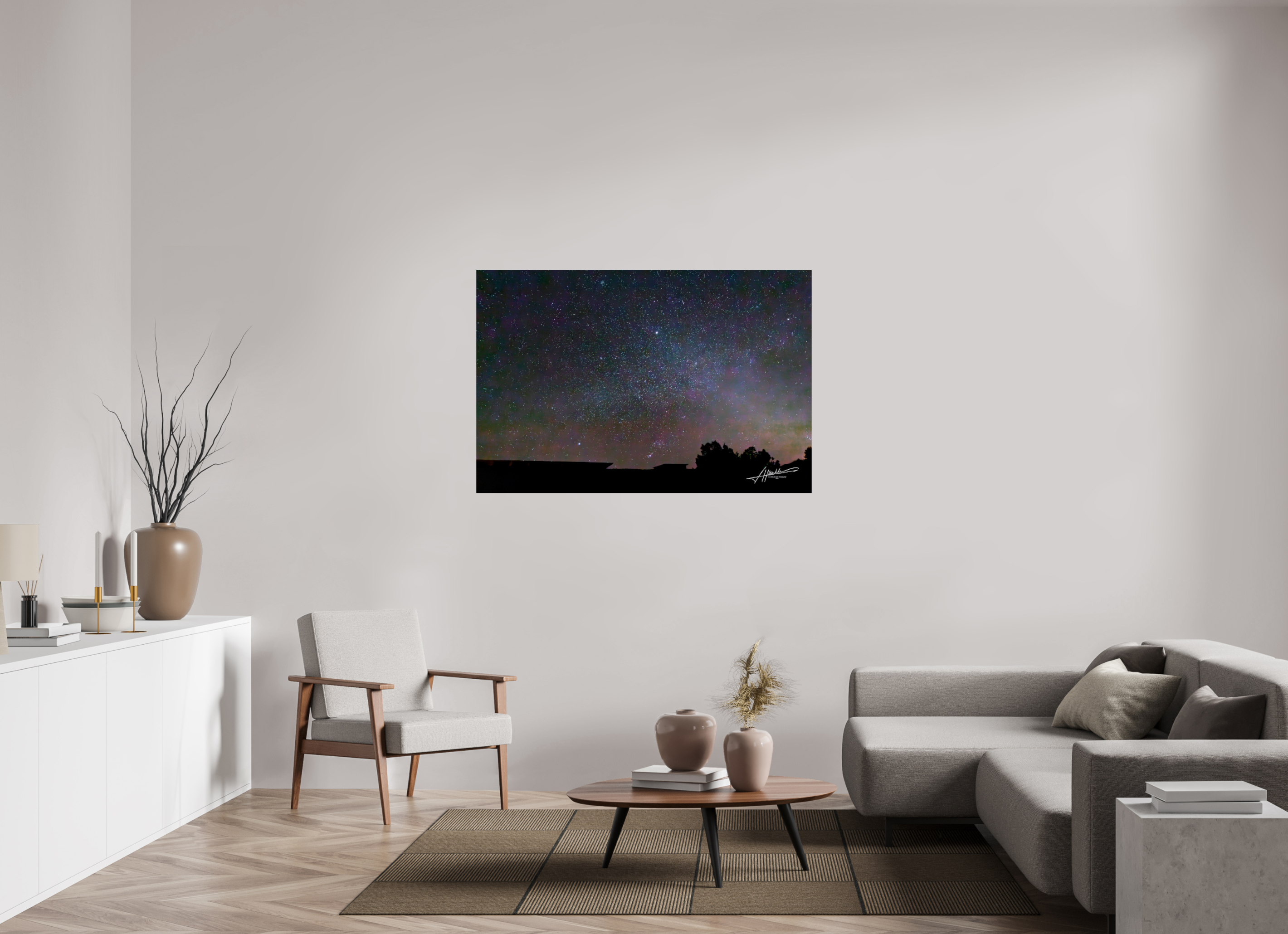 54 x 36″, Photo Print On Fuji Crystal DP II Watching the Stars