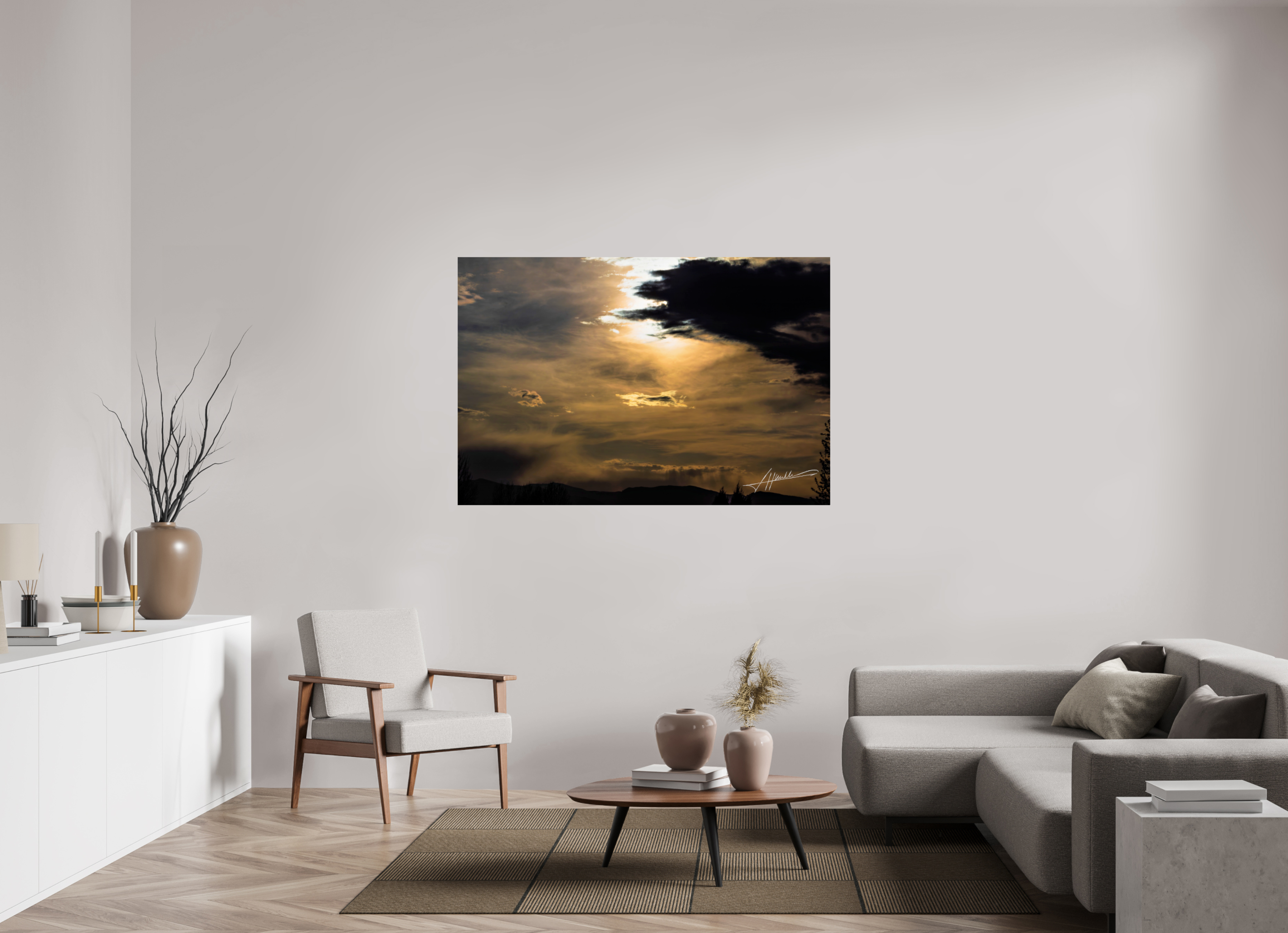 60 x 40″, Photo Print On Fuji Crystal DP II Silver Lining