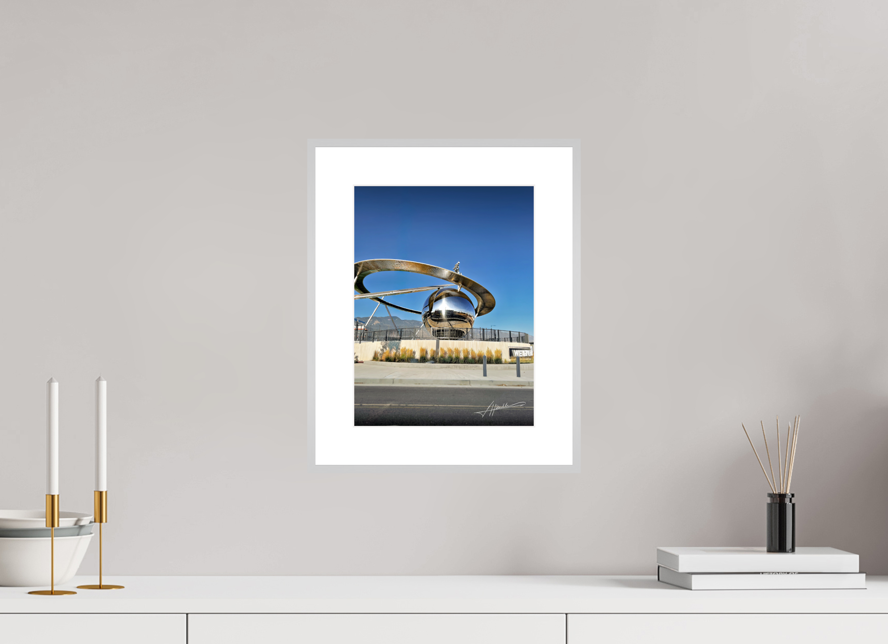 9 x 12″, Changeable Magnetic Frame Epicenter Sculpture