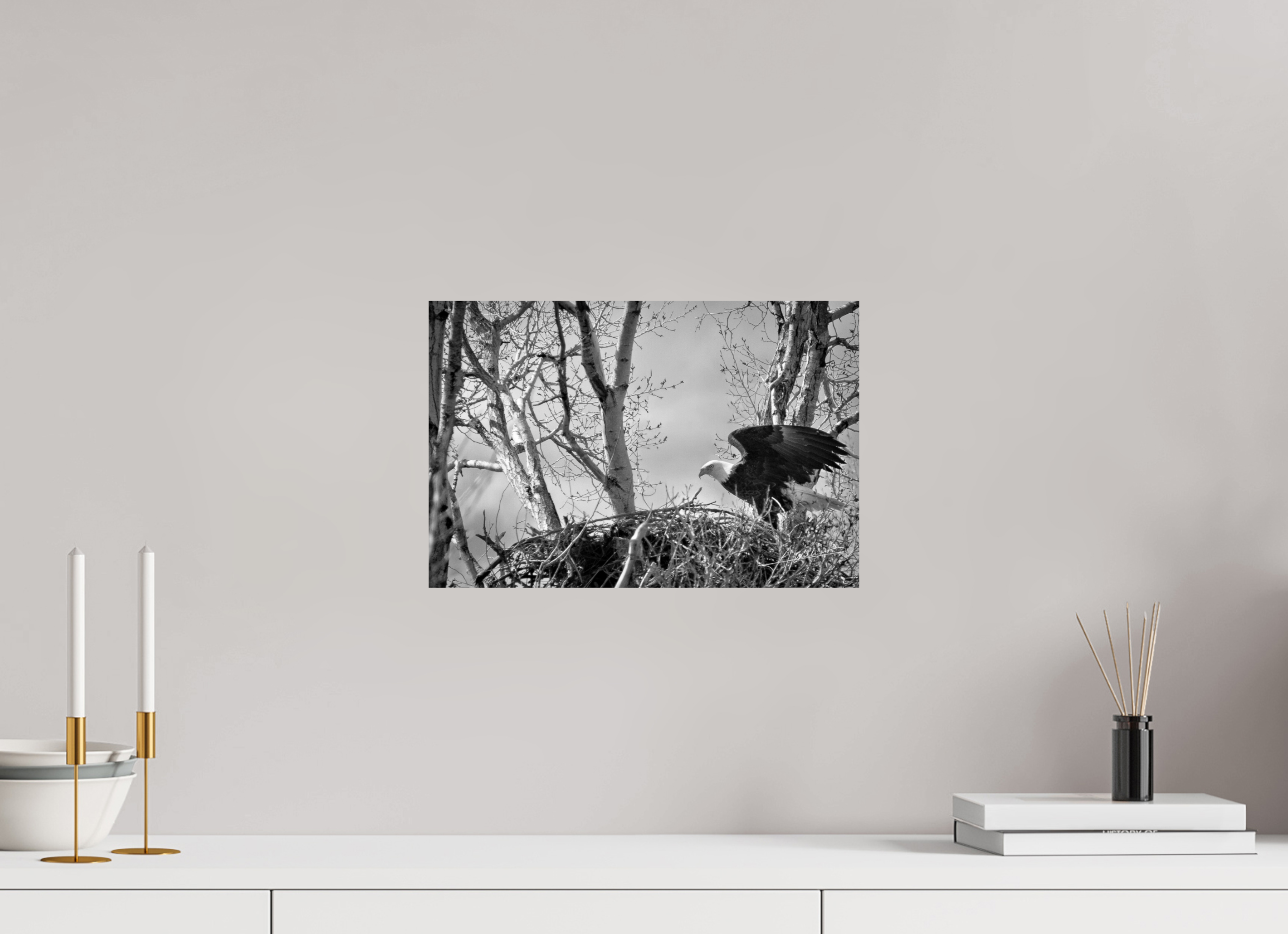 15 x 10″, Photo Print On Ilford Baryta Paper The Eagles Nest