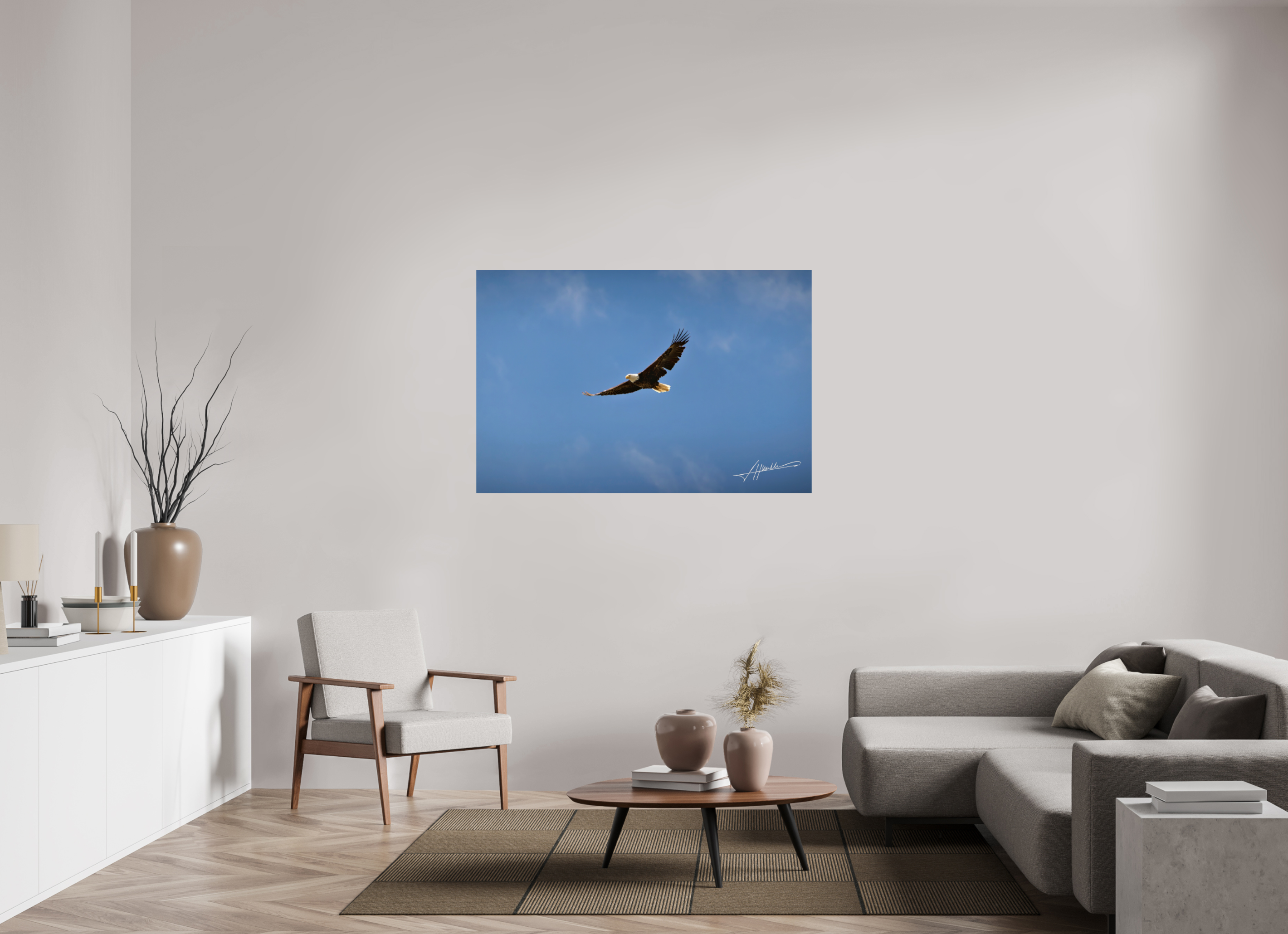 54 x 36″, Fine Art Print Soaring Free